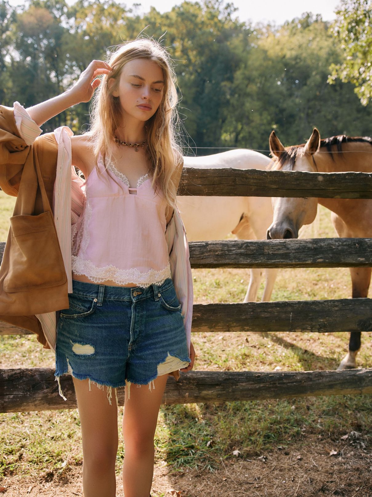 Free People Now Or Never Denim Sunsational