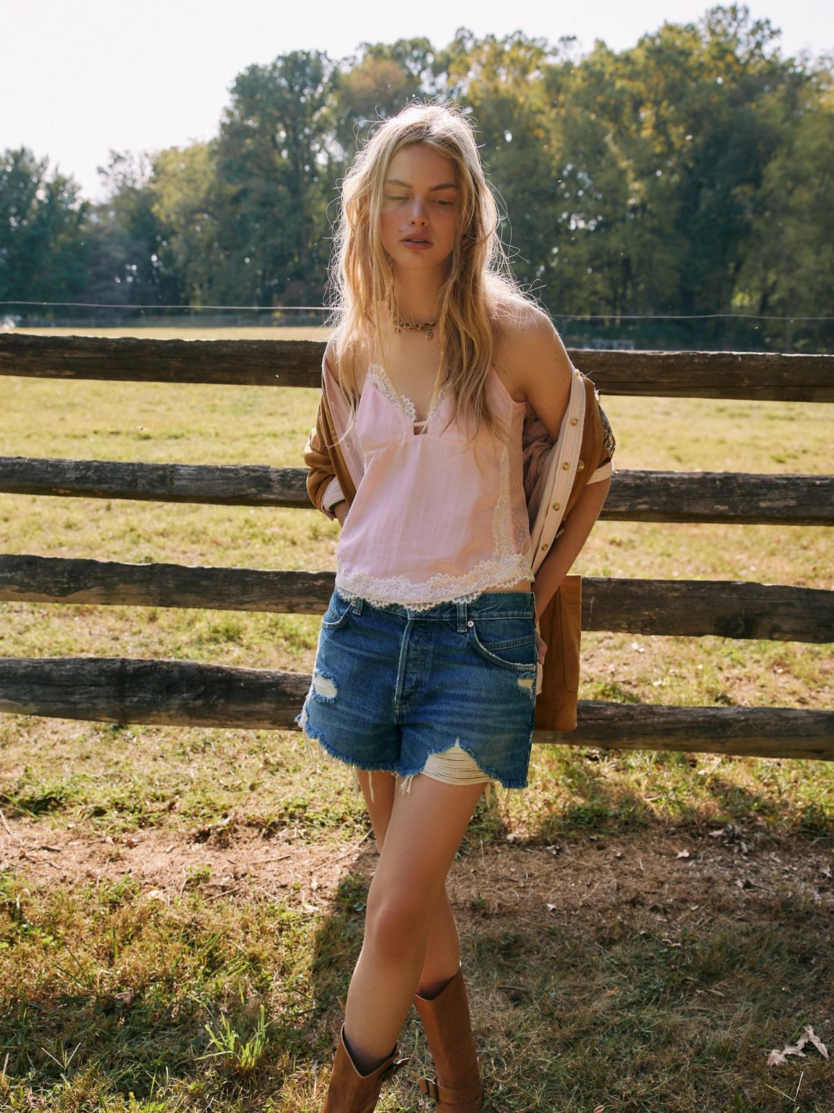 Free People Now Or Never Denim Sunsational