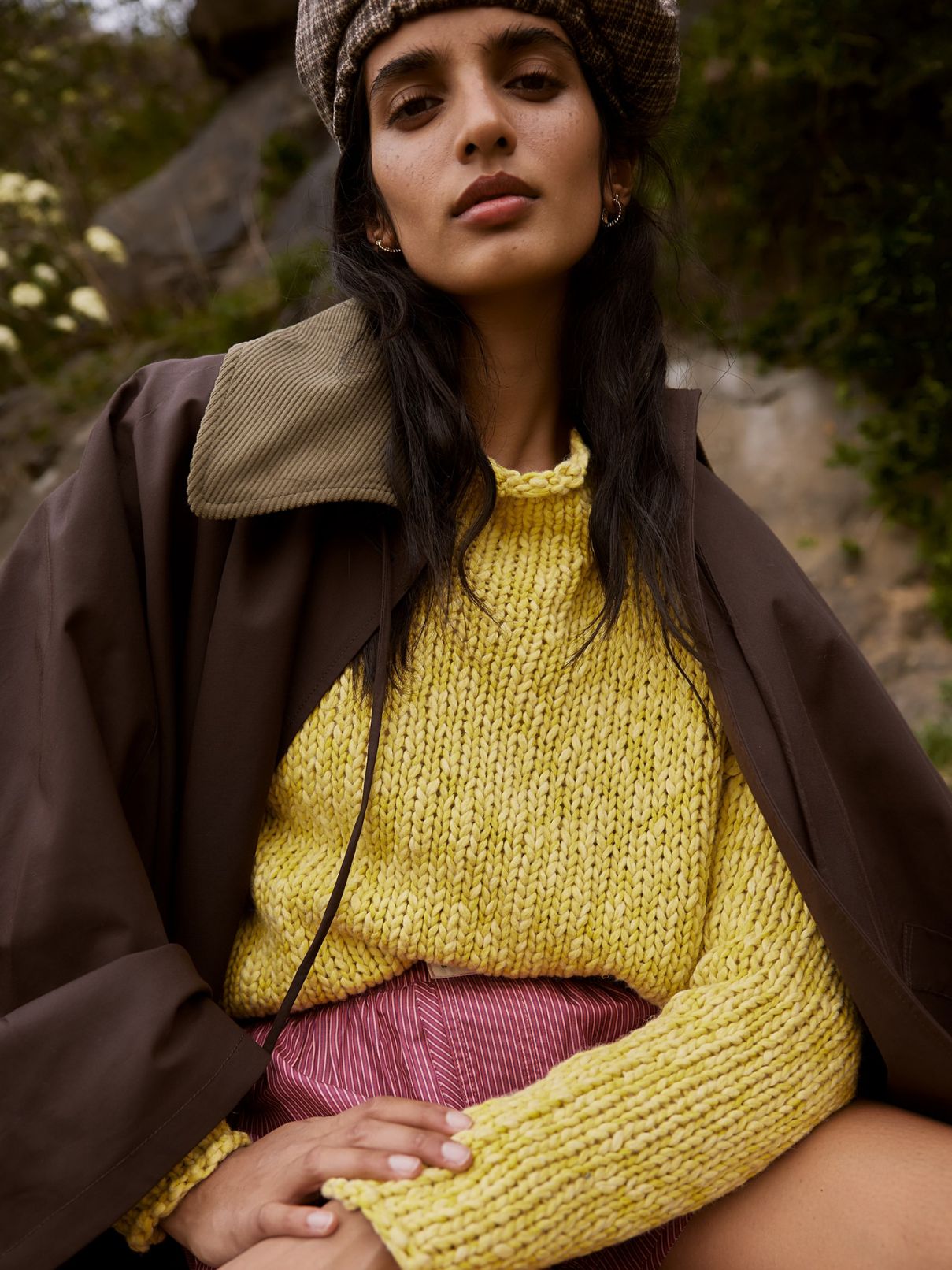 Free People Opal Sweater in Mango Mint