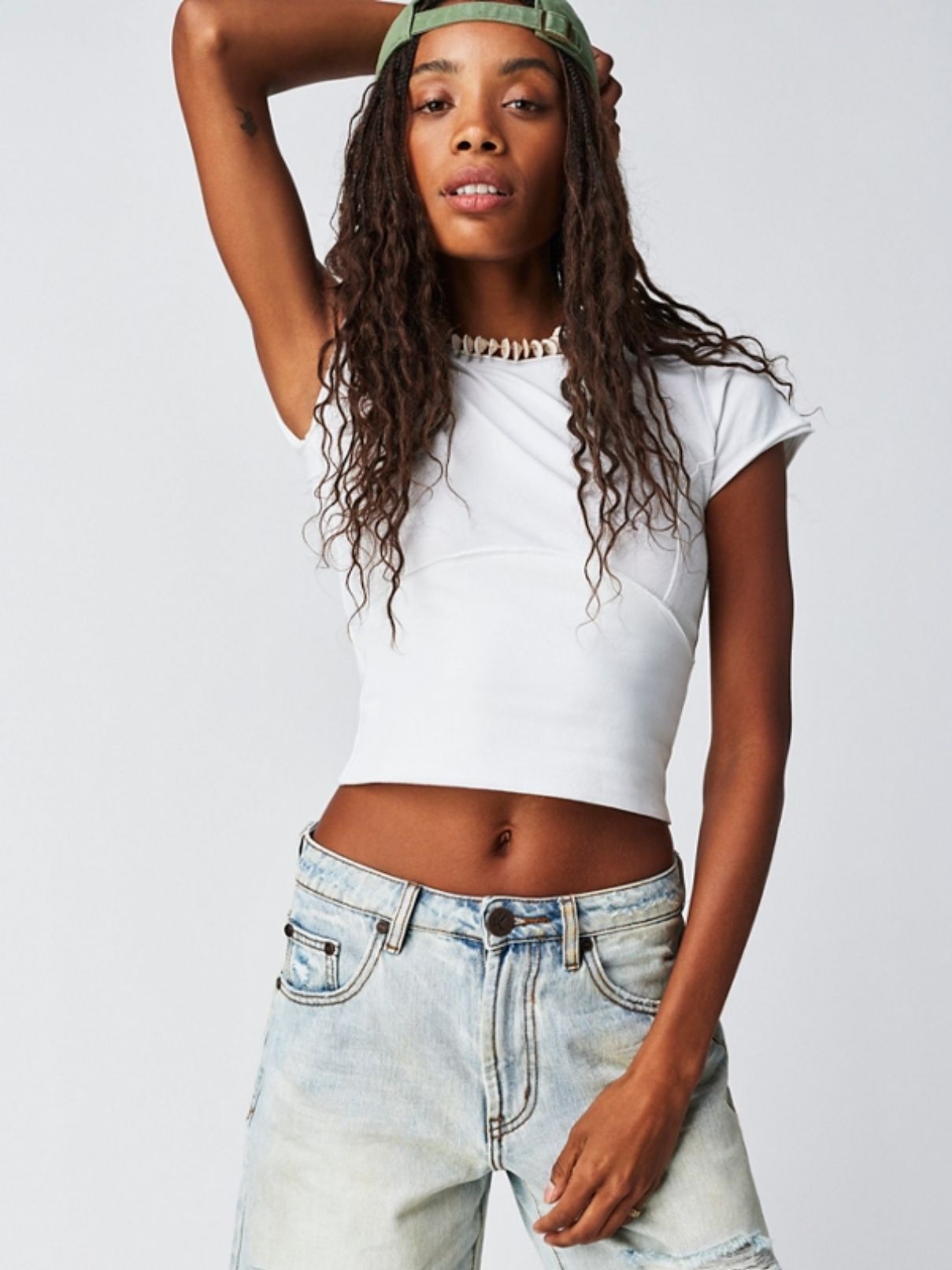Free People Protagonist Tee in White