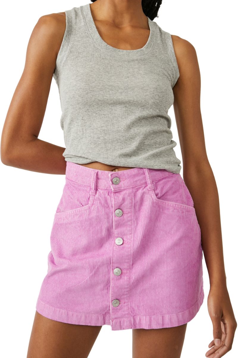 Free People Ray Cord Mini in Pink Frosting