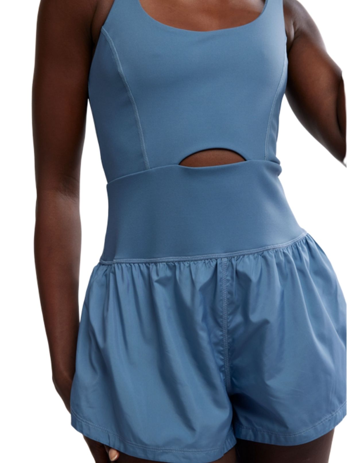 Free People Rightous Runsie in Skyline