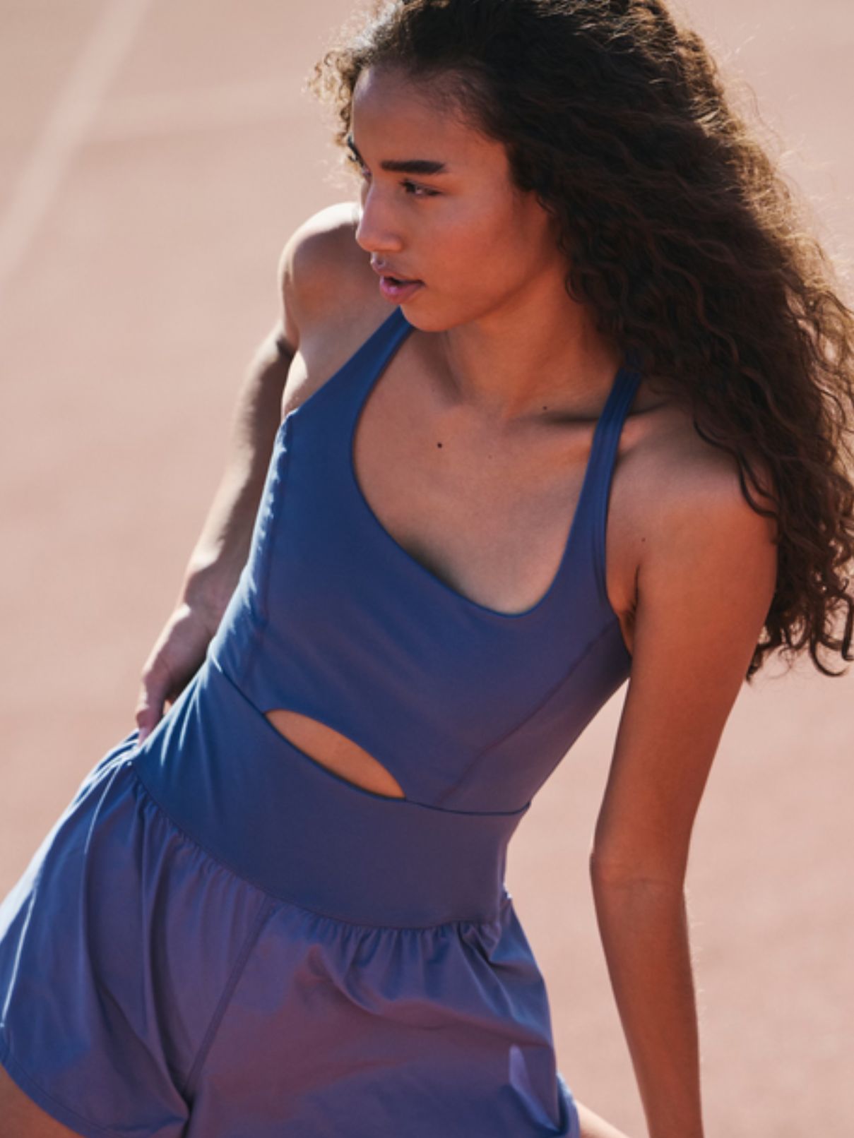 Free People Rightous Runsie in Skyline