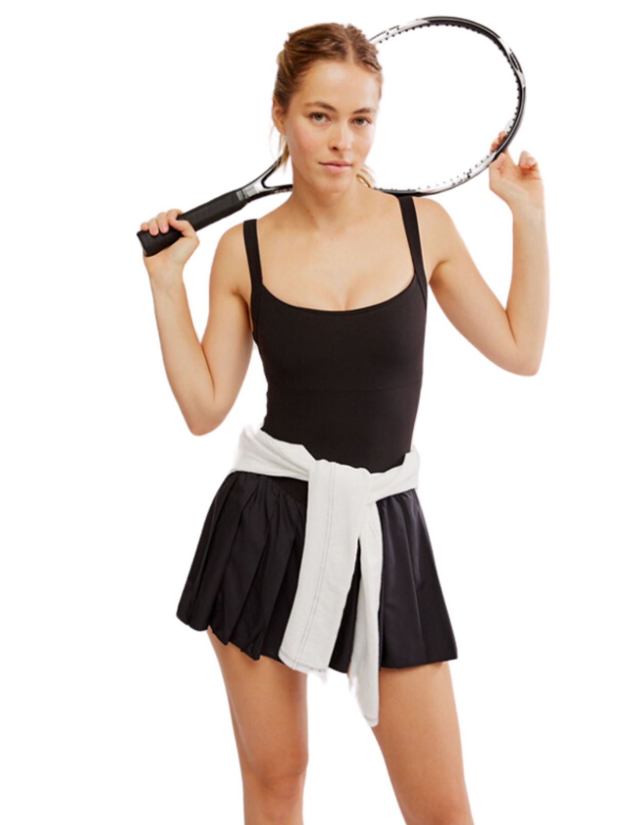 Free People Swing of Things in Black