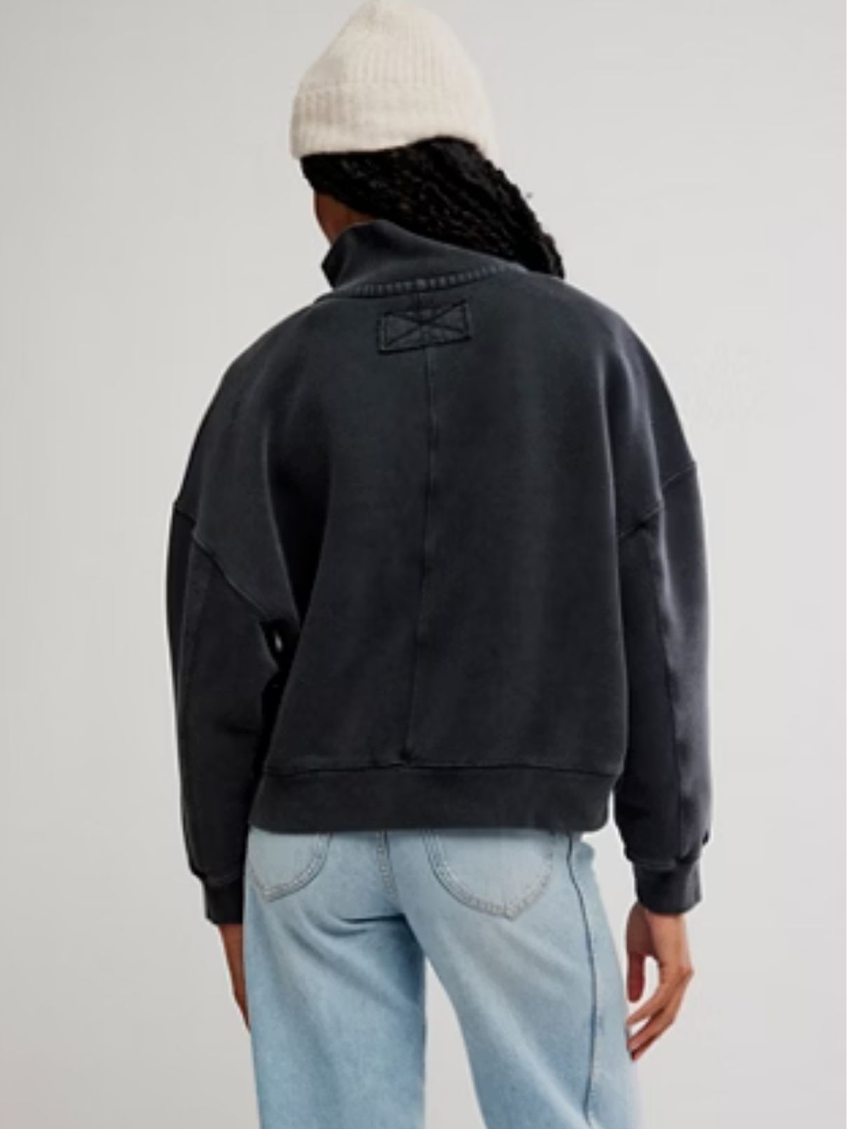 Free People Timeless Pullover in  Black