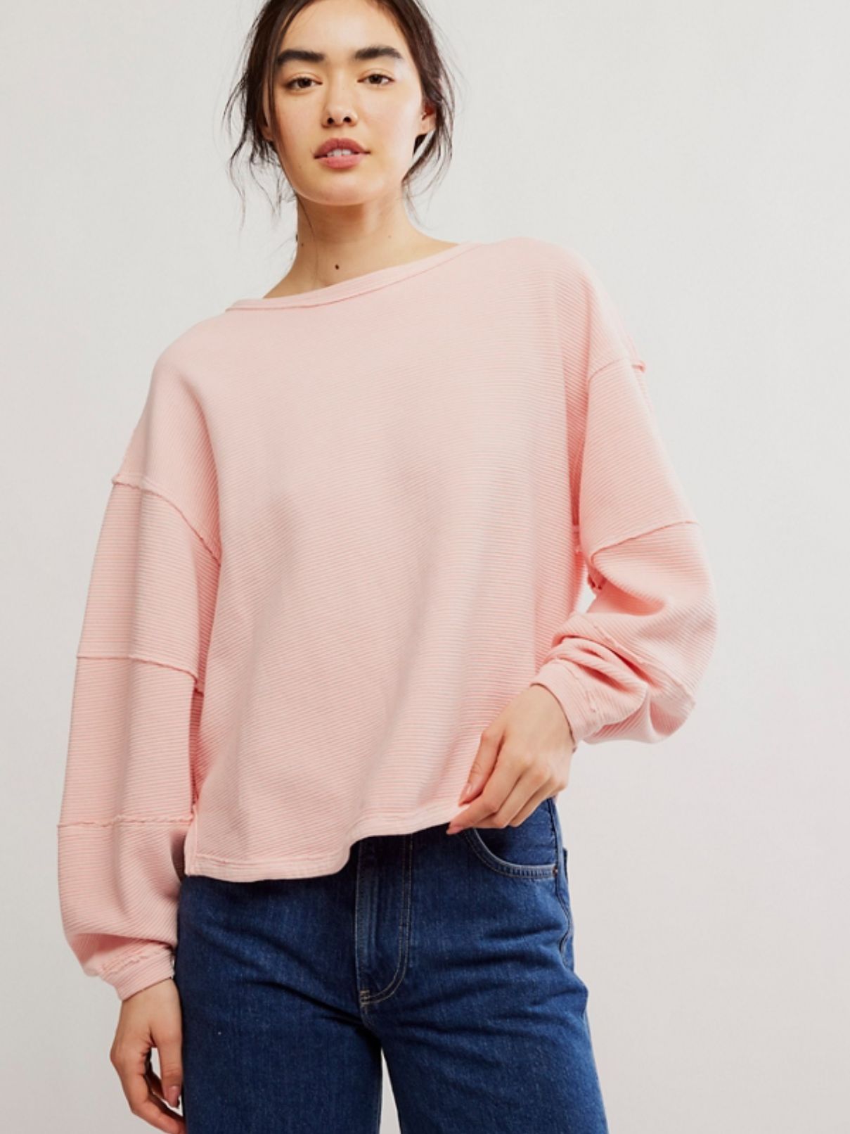 Free People Total Eclipse Tee in Blossom