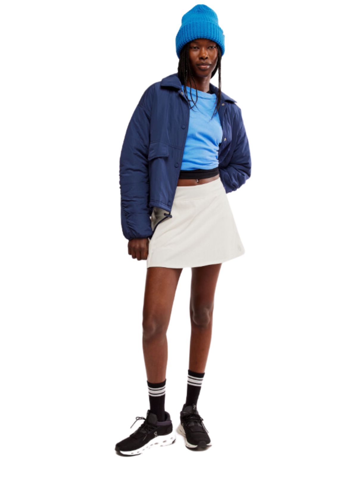 Free People Volley Skirt in White