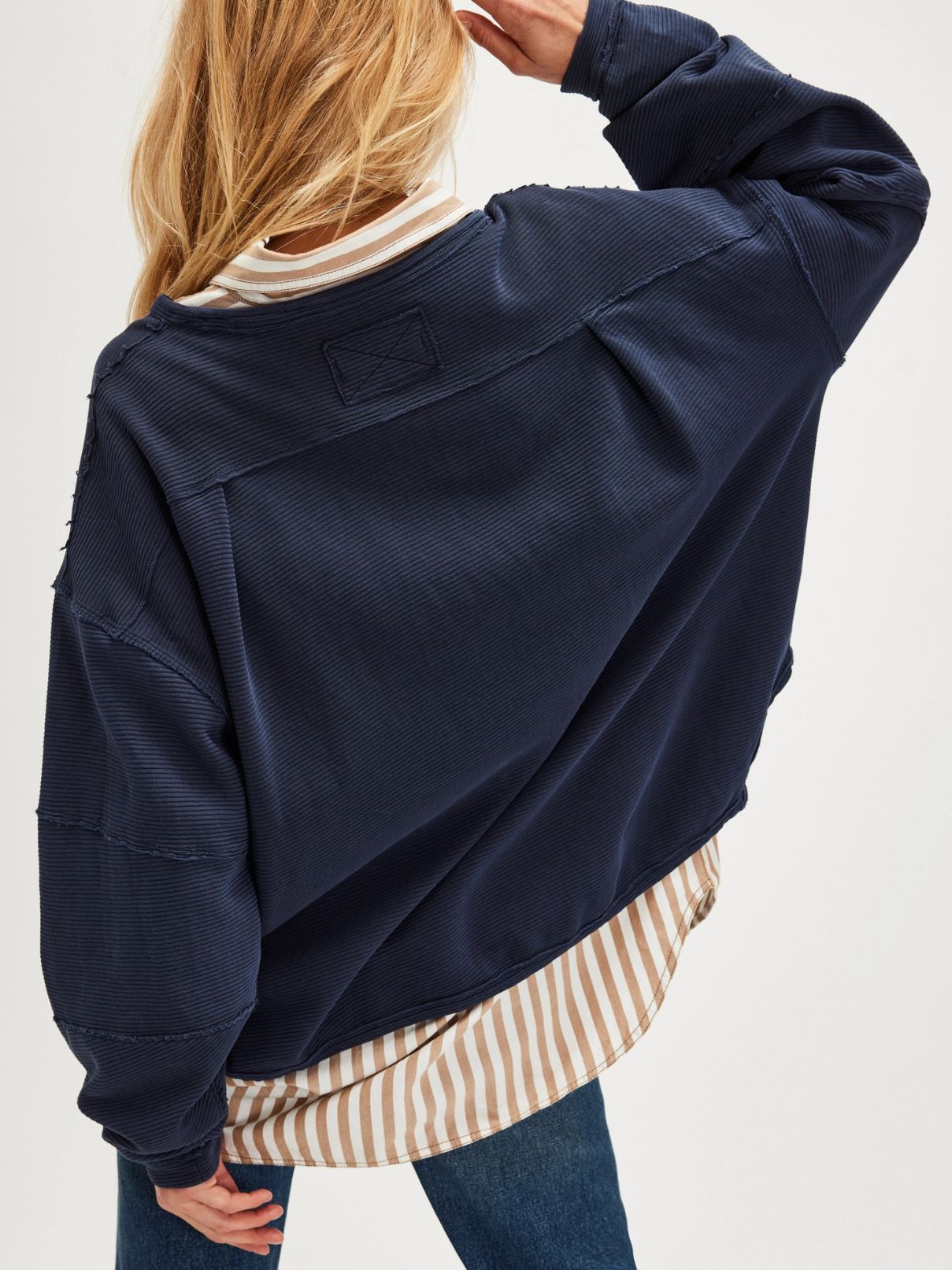 Free PeopleTotal Eclipse Tee in Deeper Iris