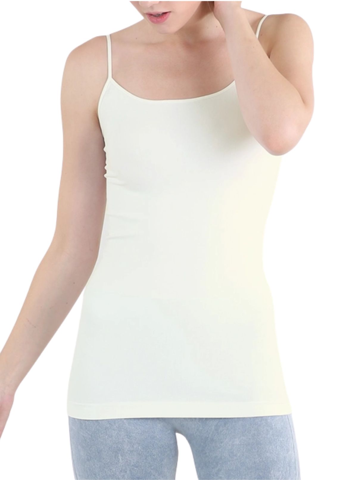 Full Length Camisole in Ivory