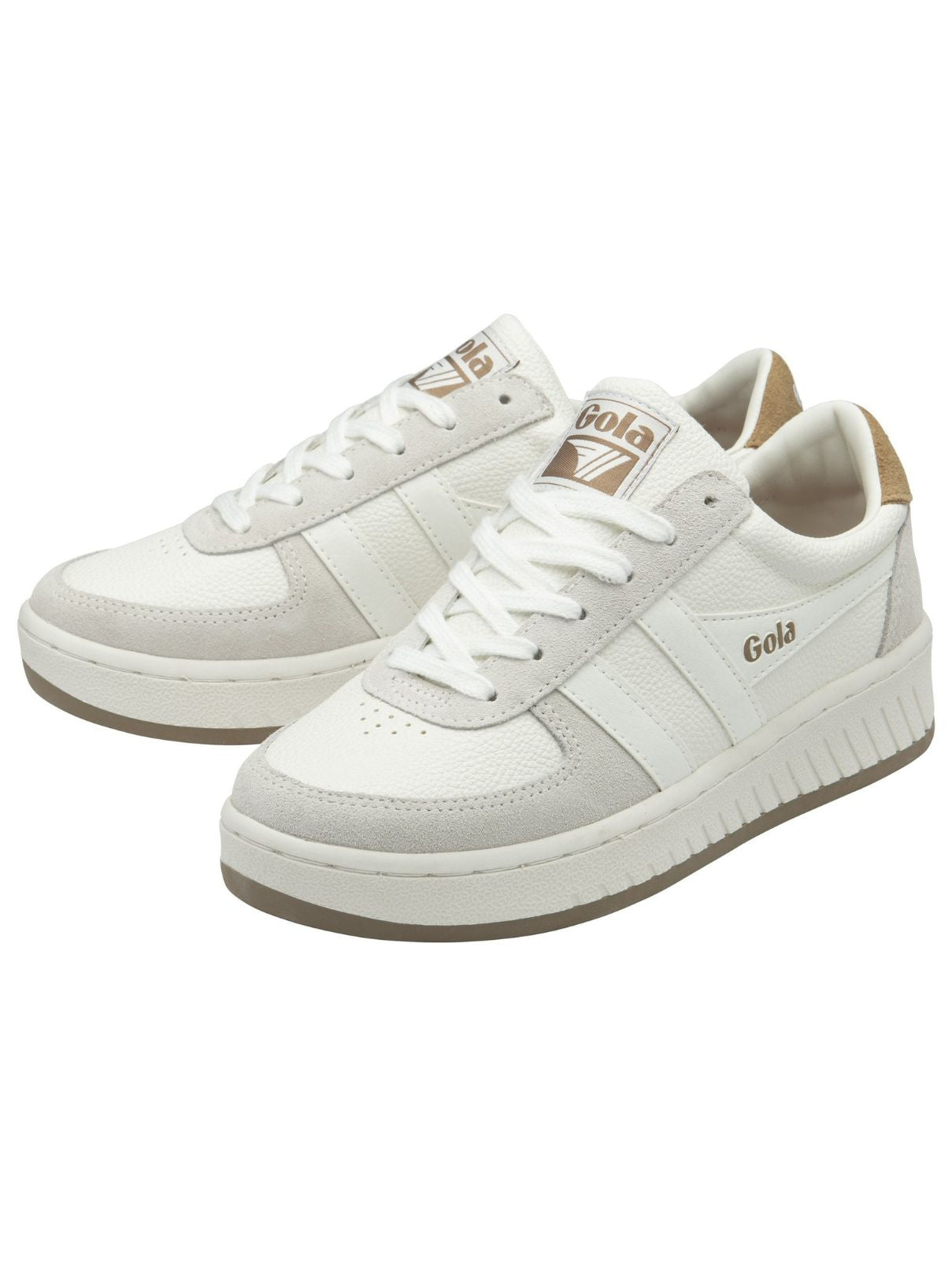 Gola Grandslam '88 in White and Caramel