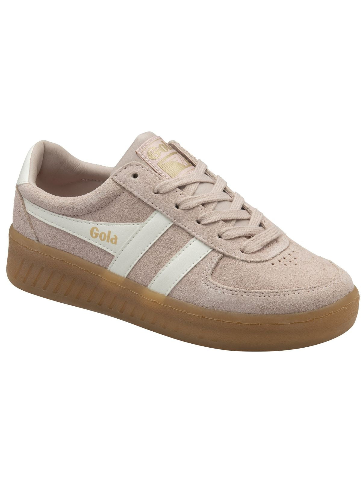 Gola Grandslam Suede in Rose/Off White/Gum