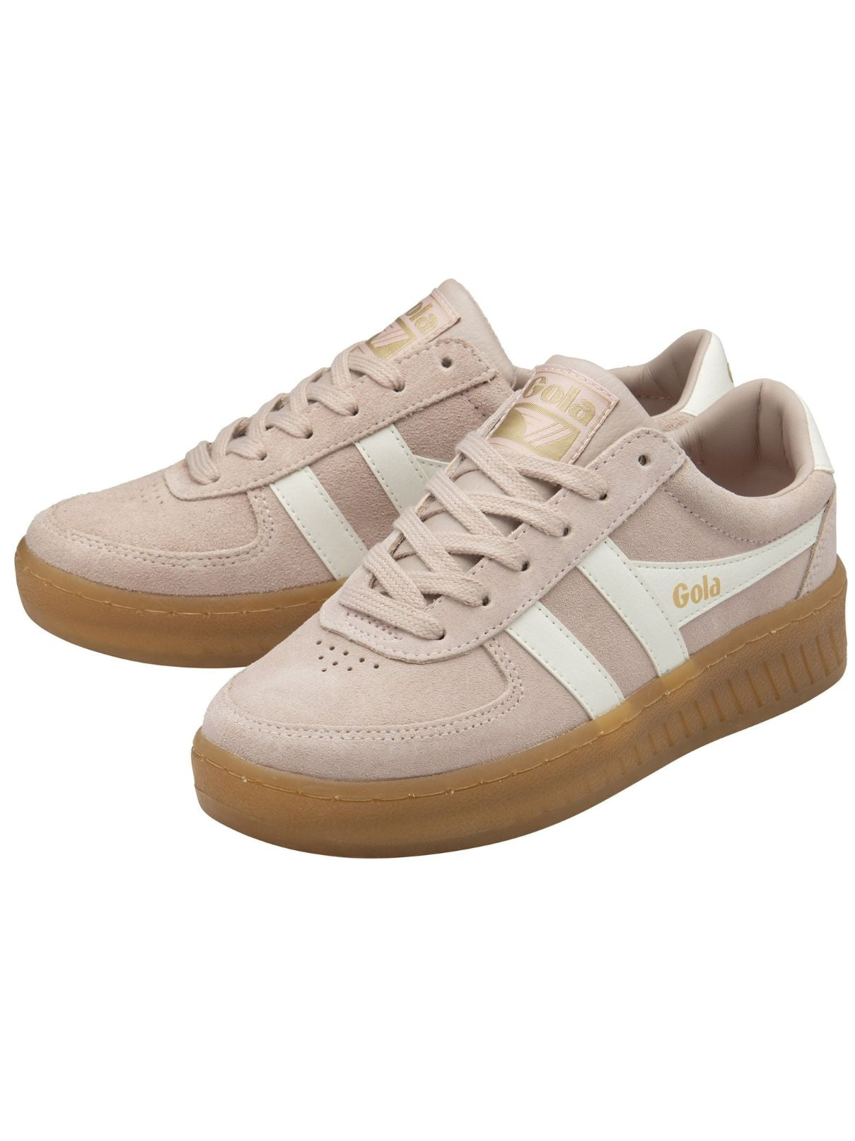 Gola Grandslam Suede in Rose/Off White/Gum