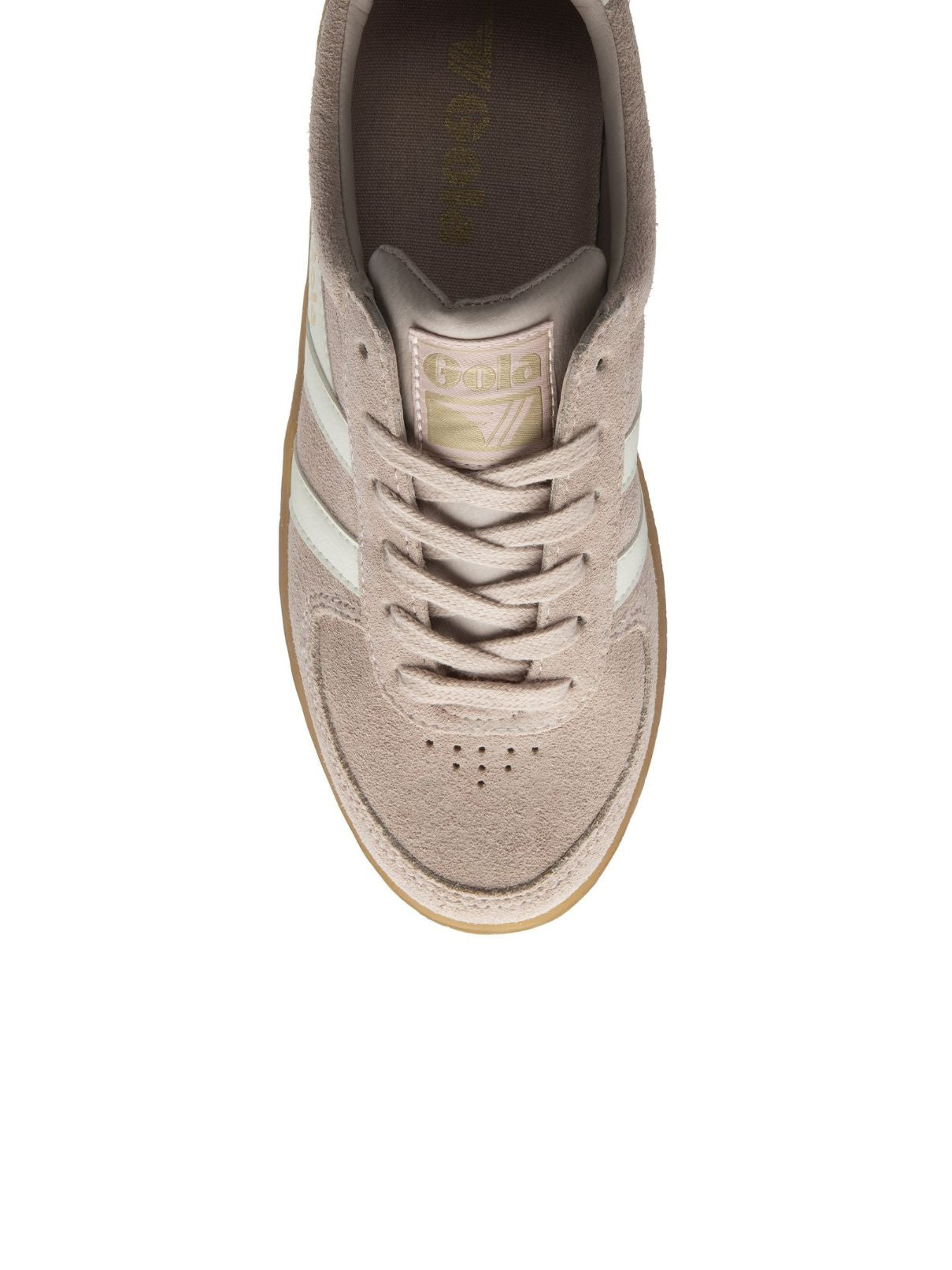 Gola Grandslam Suede in Rose/Off White/Gum