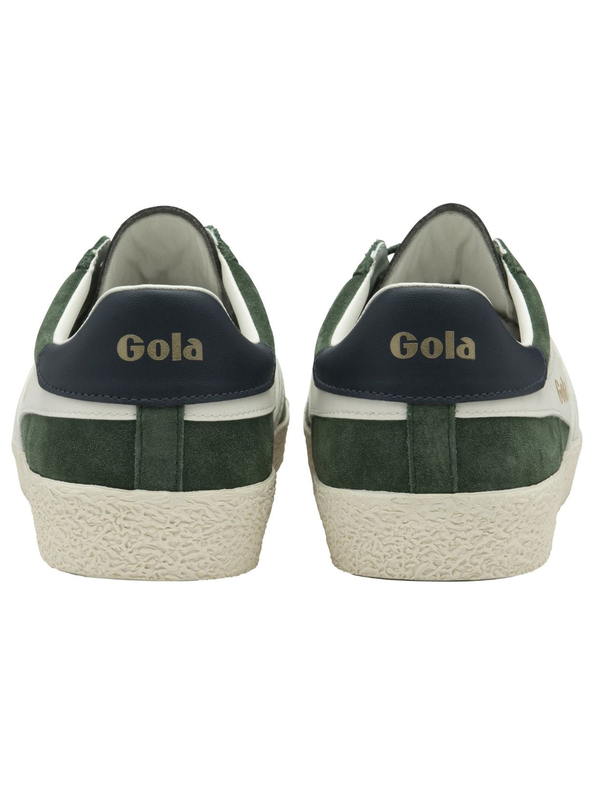 Gola Medallist Sneakers in Evergreen/OffWhite/Plum