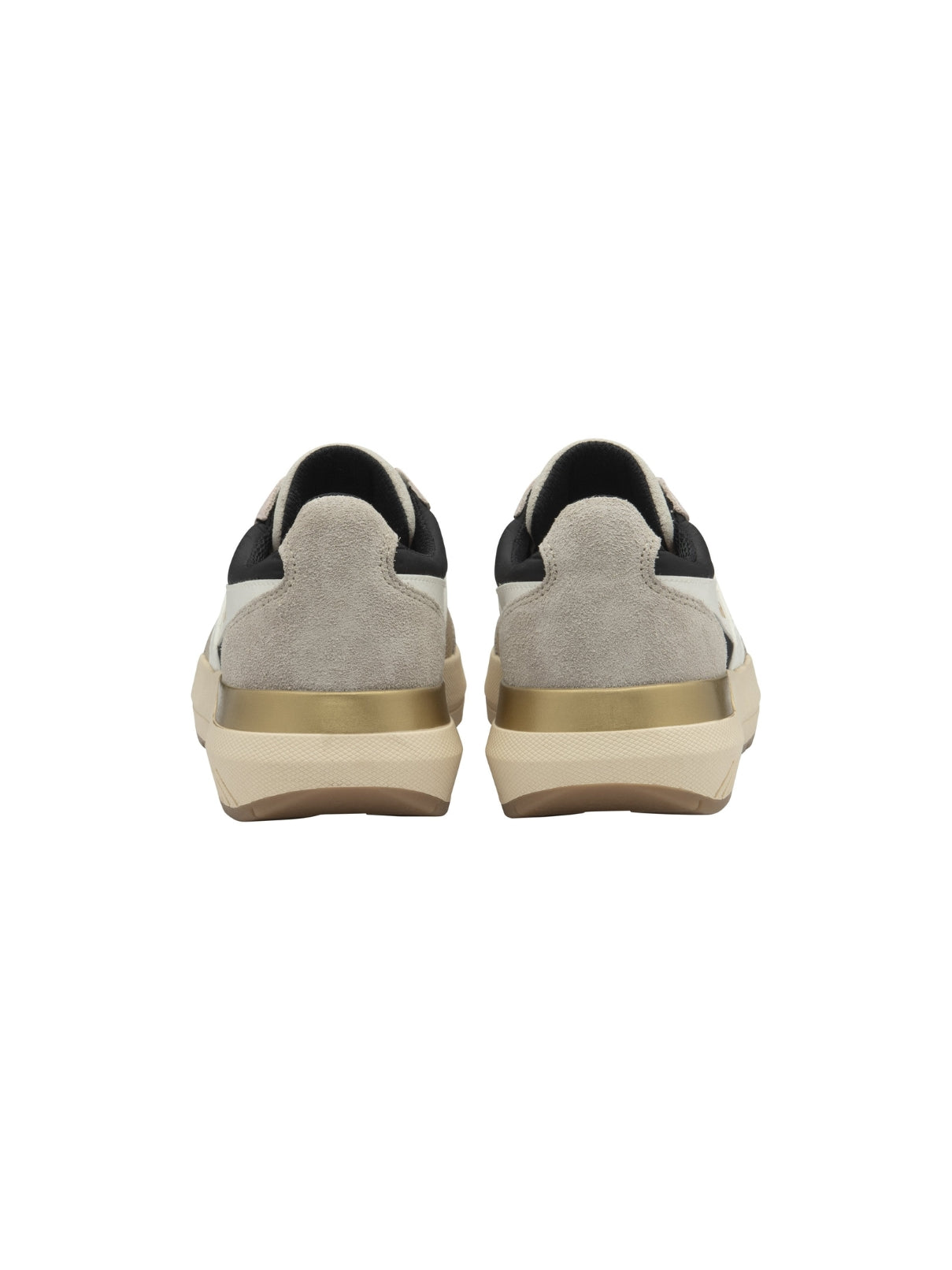 Gola Raven Sneaker in Wheat/Black/Feather Gray
