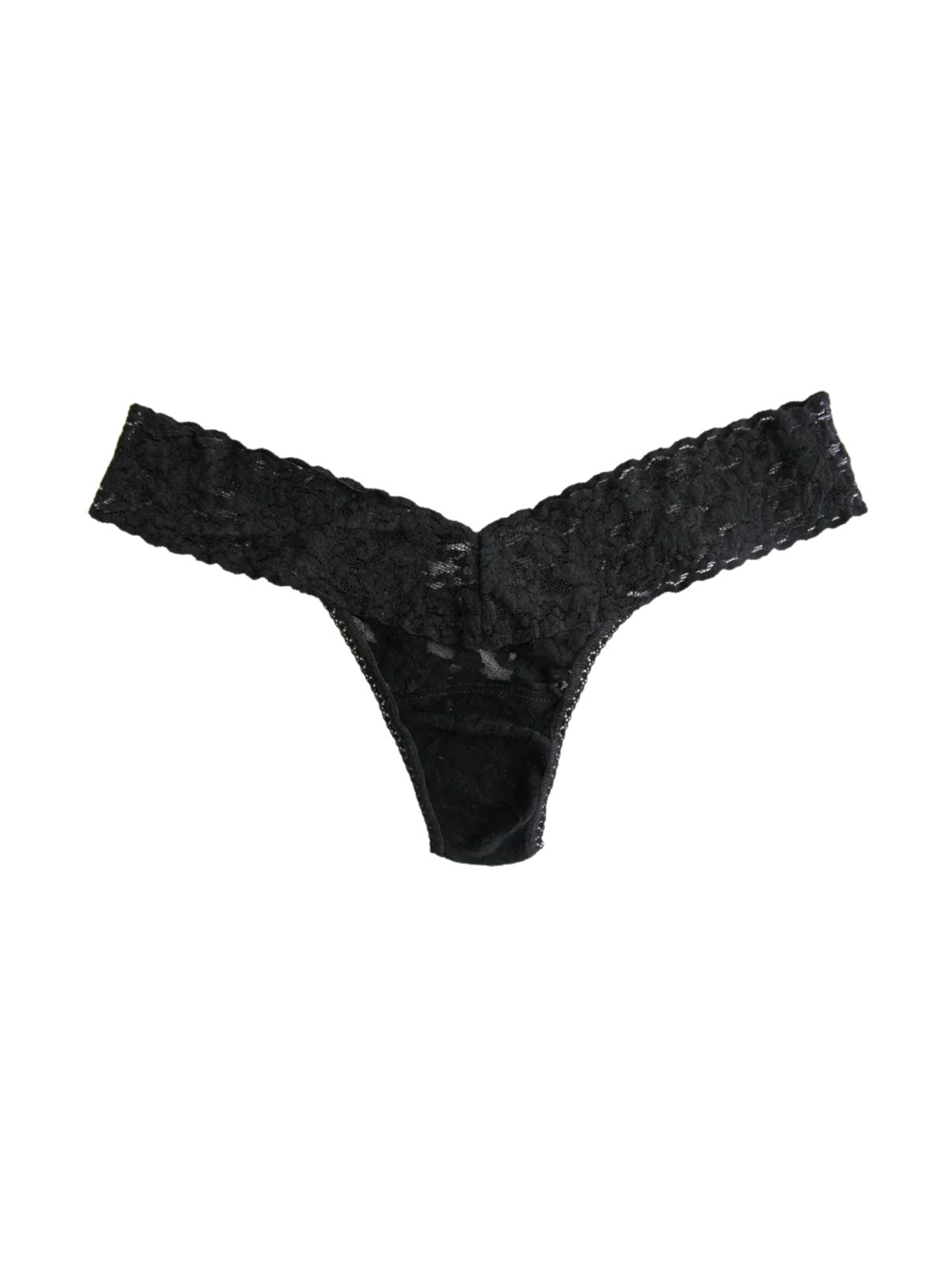 Hanky Panky Low Rise Thong in Black