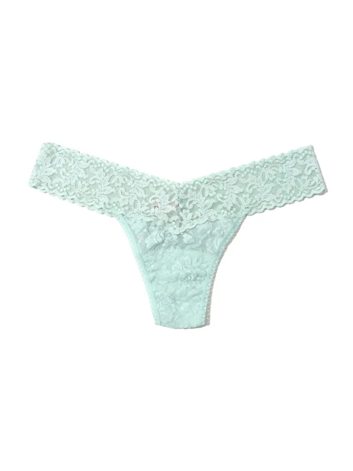Hanky Panky Low Rise Thong in Low Tide Blue