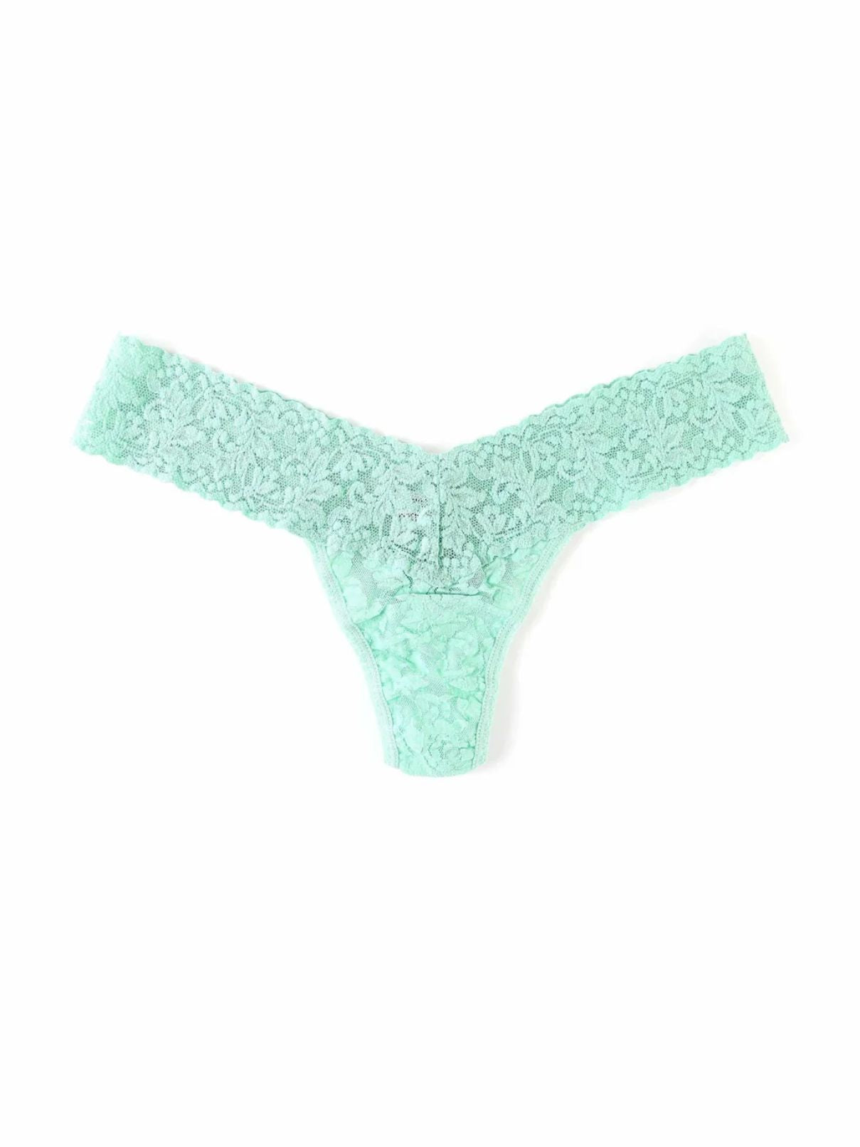 Hanky Panky Low Rise Thong in Mint Sprig Green