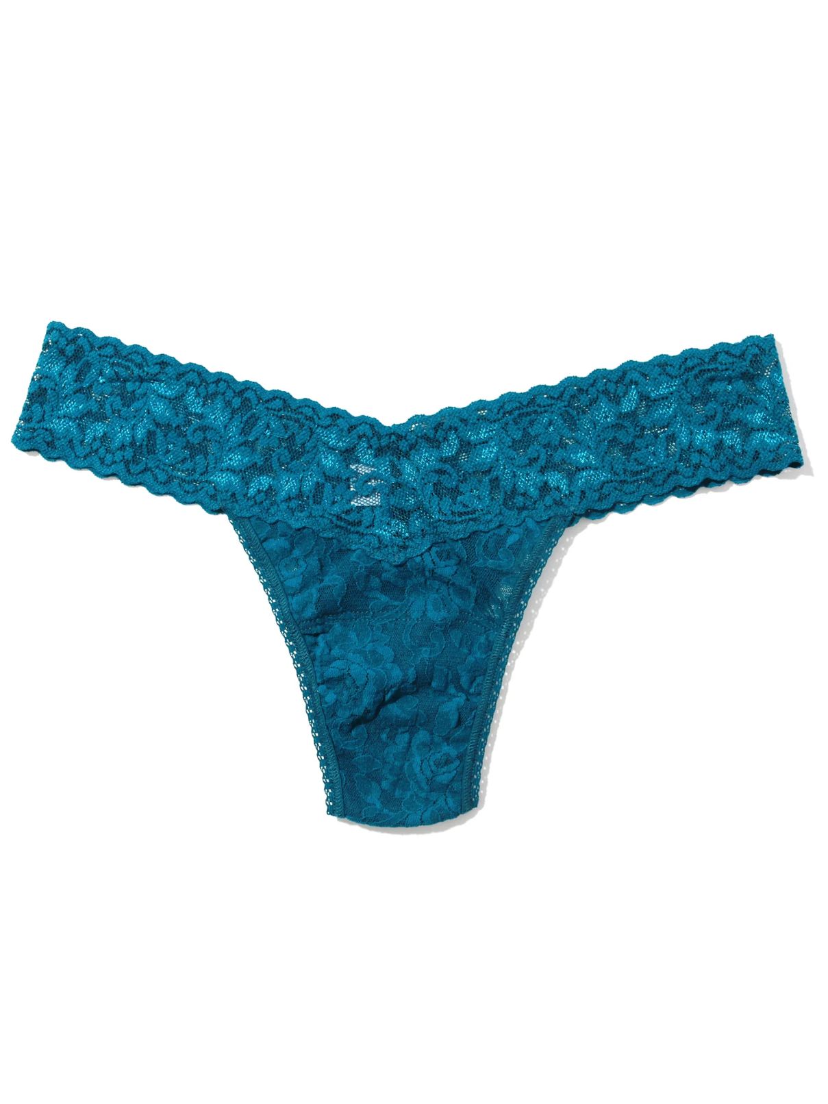 Hanky Panky Low Rise Thong in North Pole Green