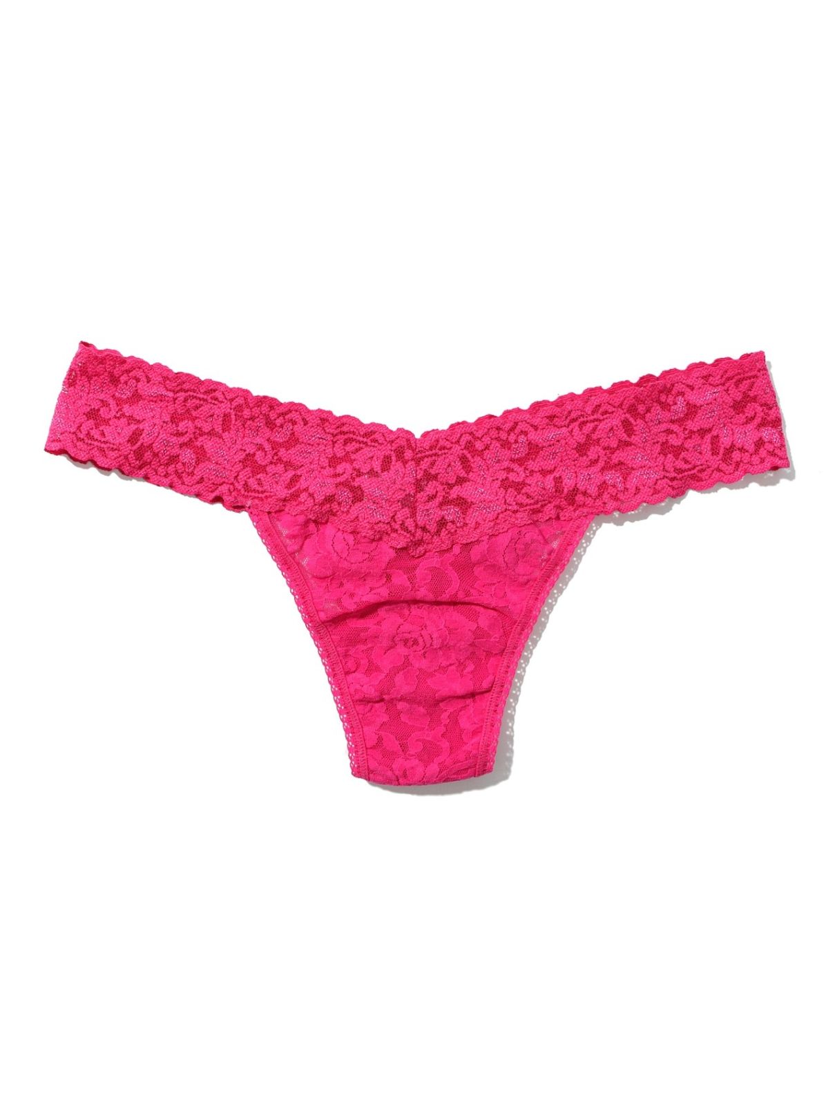 Hanky Panky Low Rise Thong in Un-Beet-Able Pink