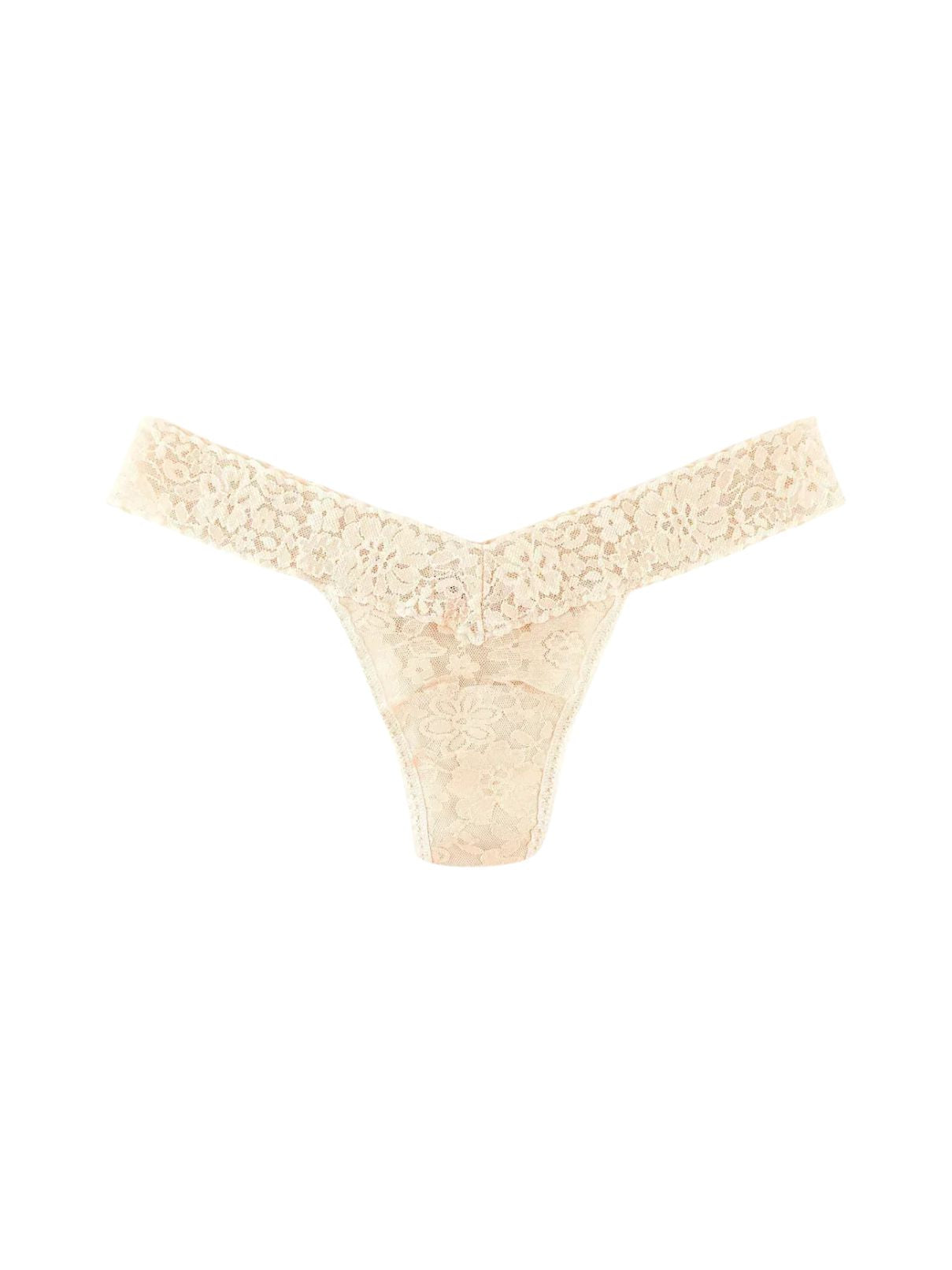Hanky Panky Low Rise Thong in Vanilla