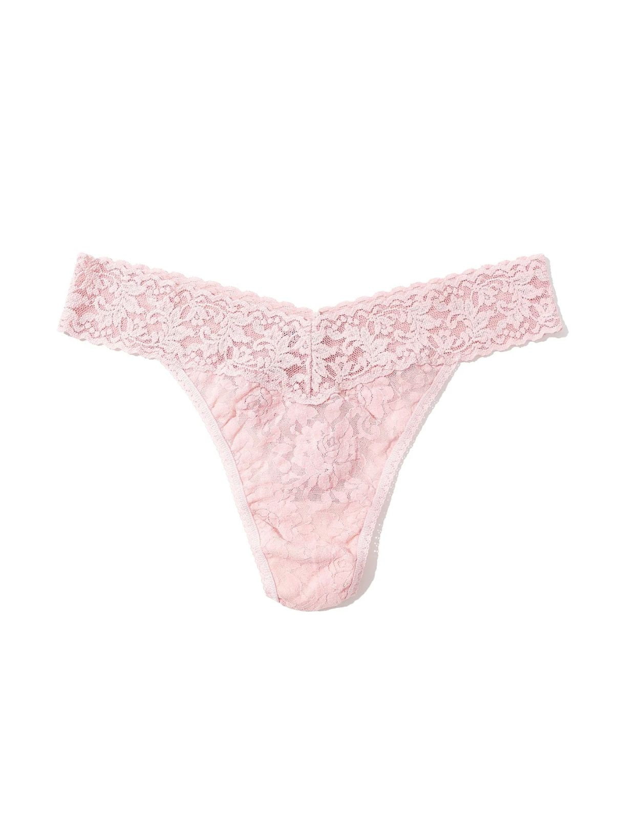 Hanky Panky Original Rise Thong in Blushing Rose