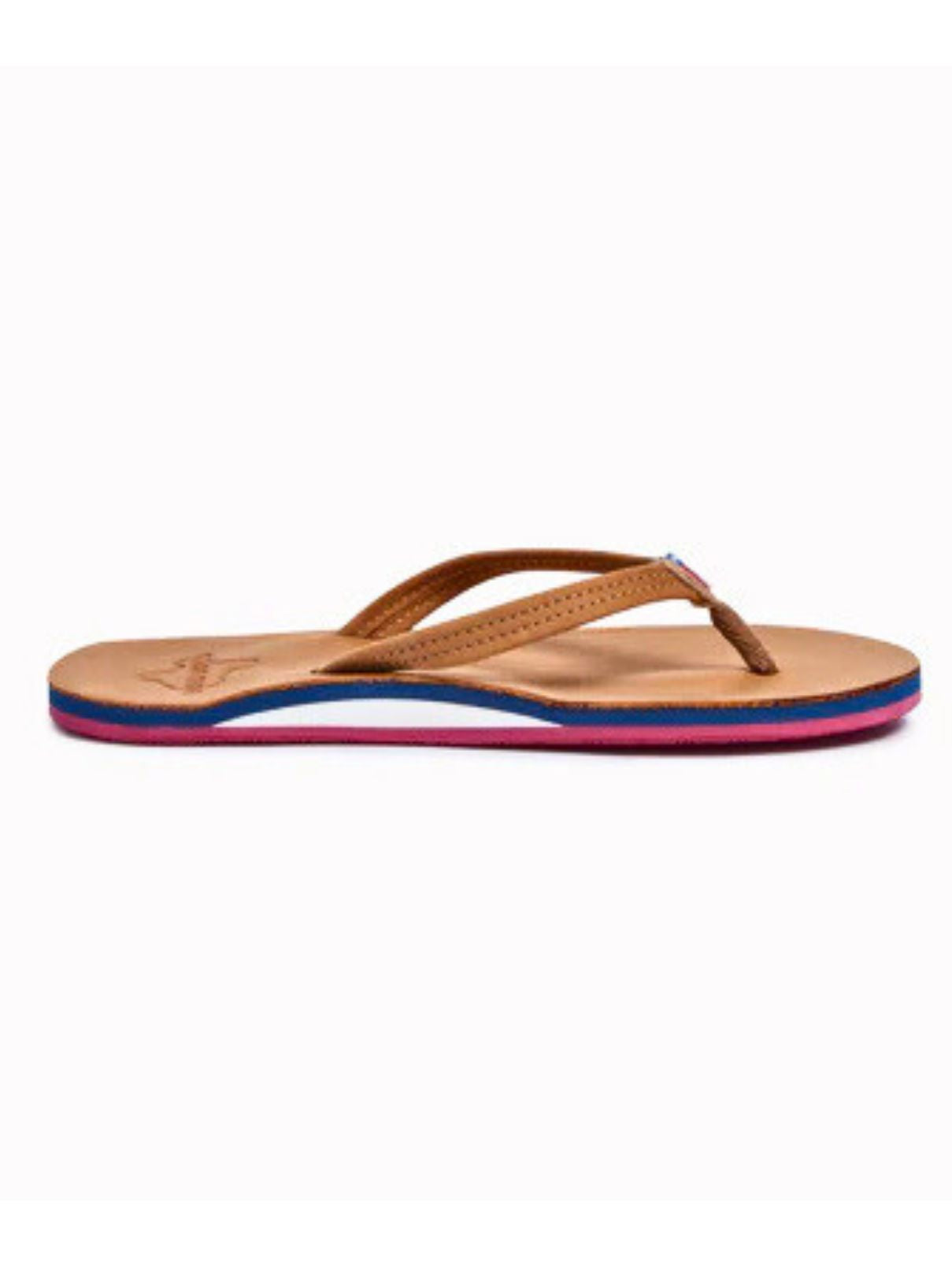 Hari Mari Hometown Fields Flip Flop Texas Tan