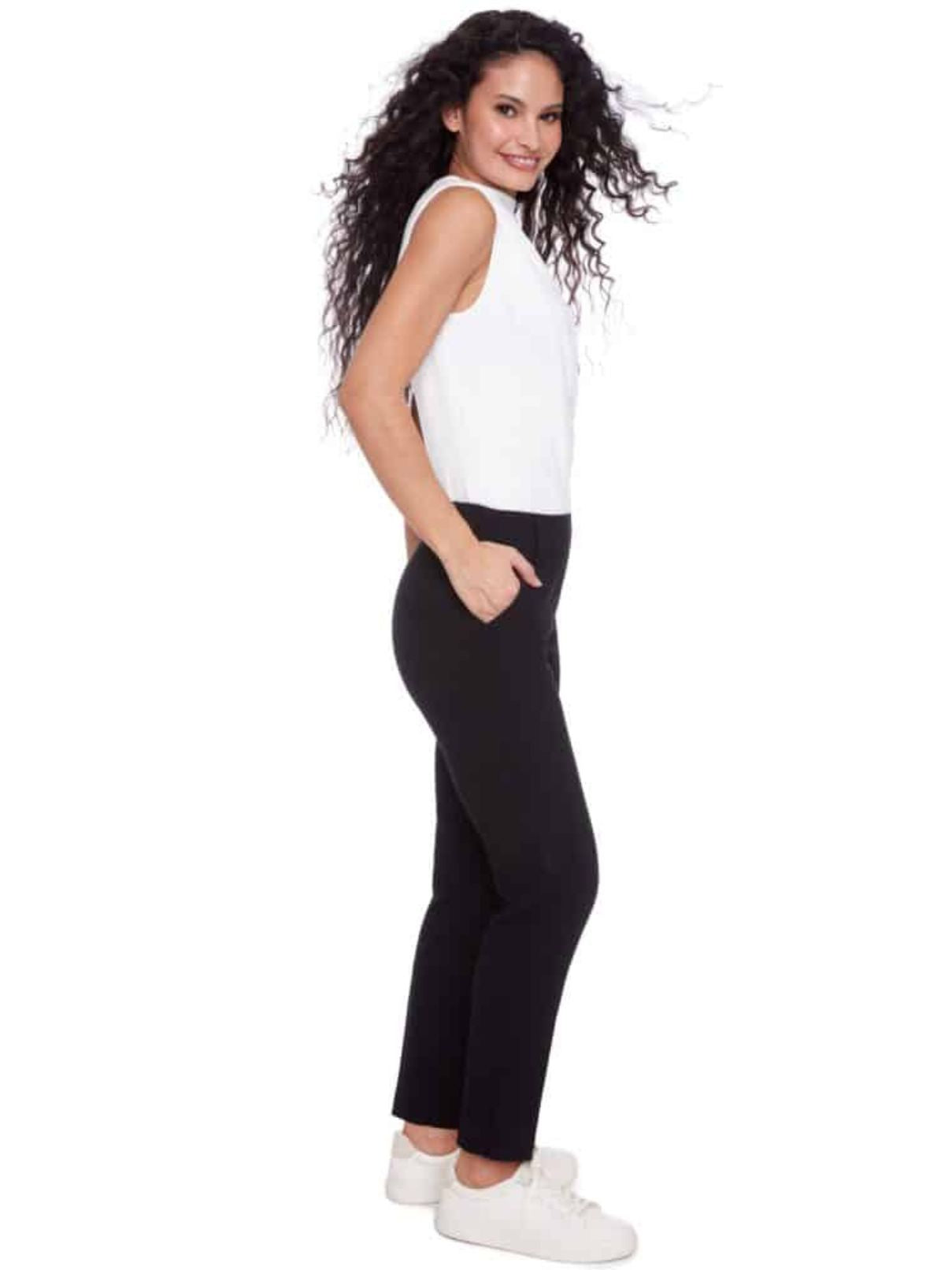I Love Tyler Madison Chloe Straight Leg in Black
