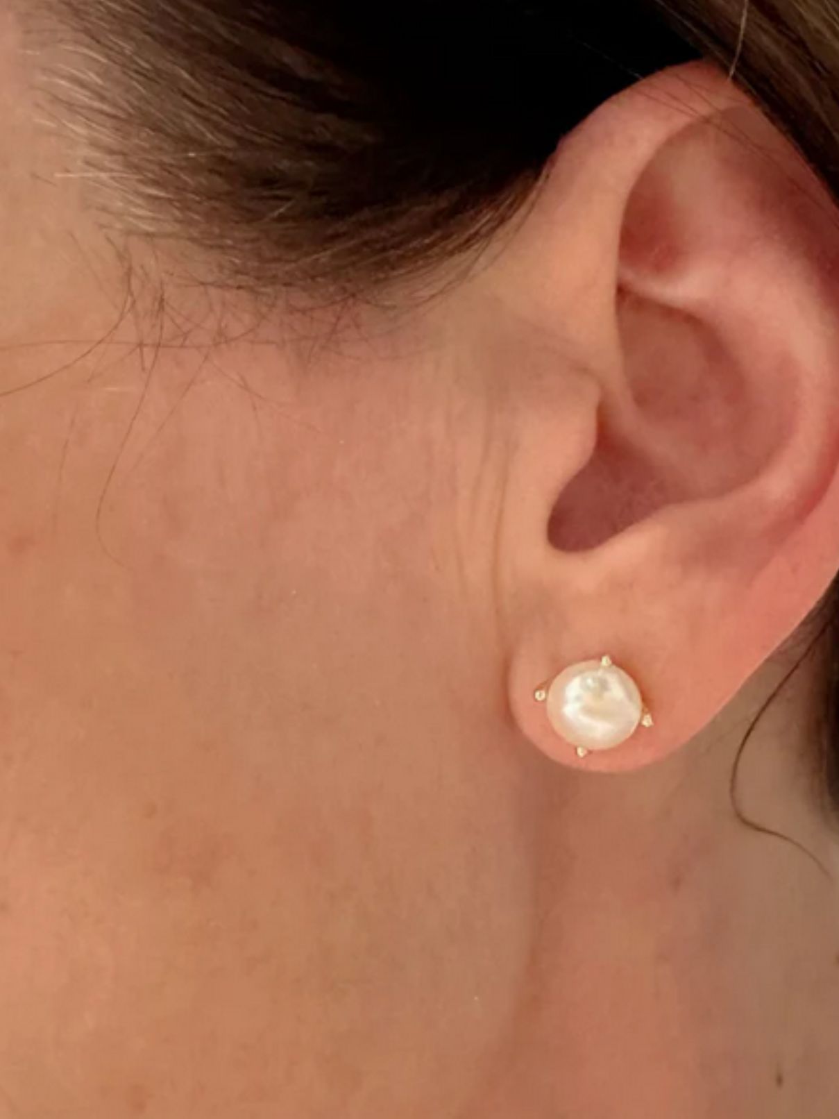 Jeny Baker Classic Pearl Studs