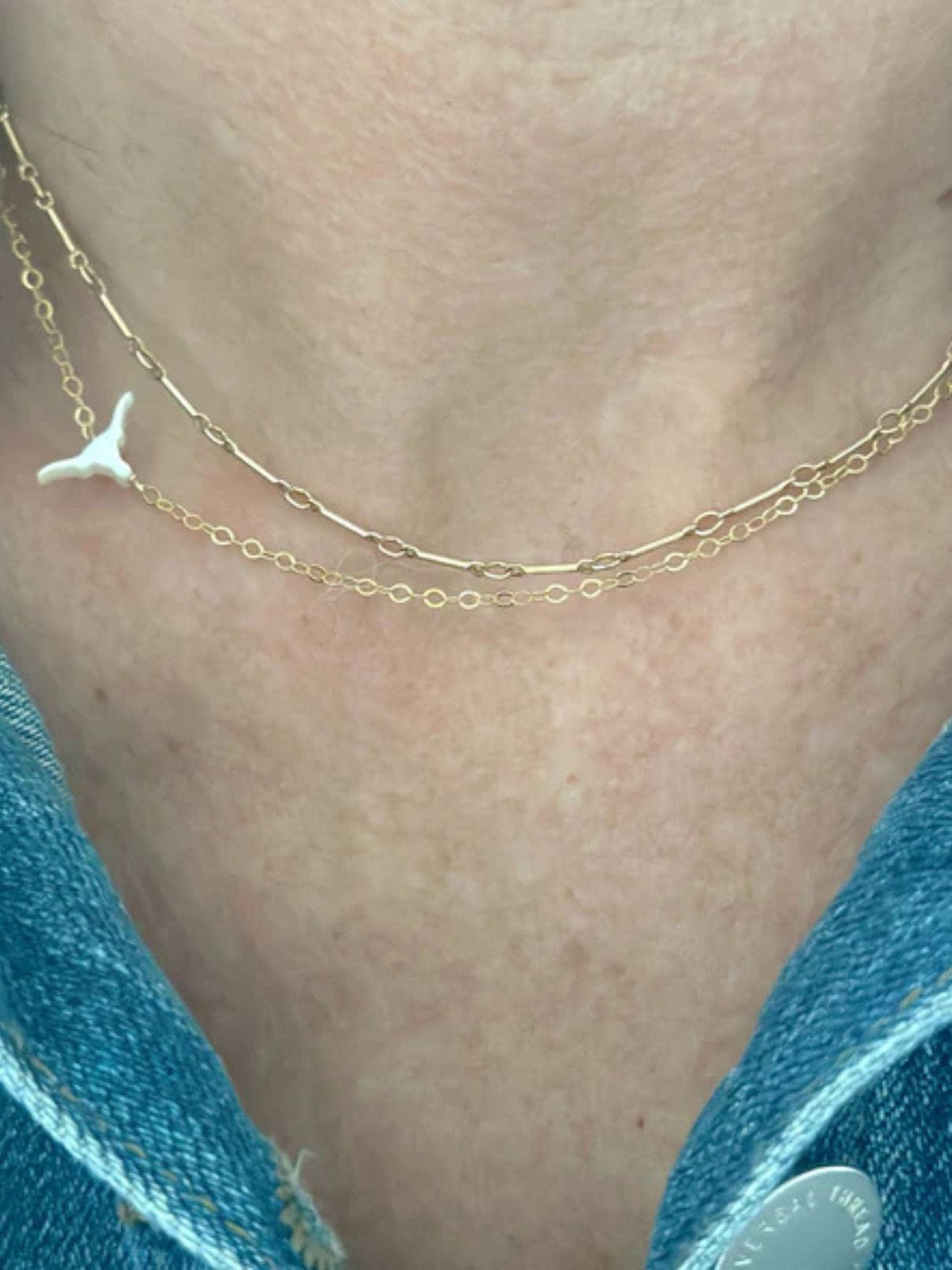 Jeny Baker Dainty Texas Mascot Necklace