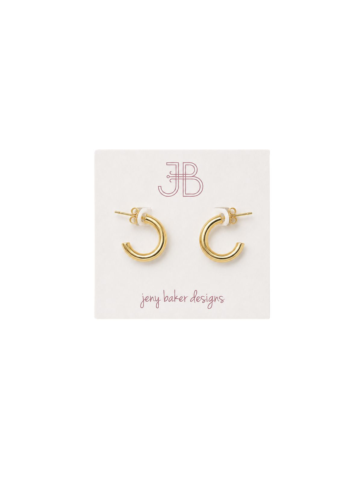 Jeny Baker Designs Basic Tube Hoops – Small