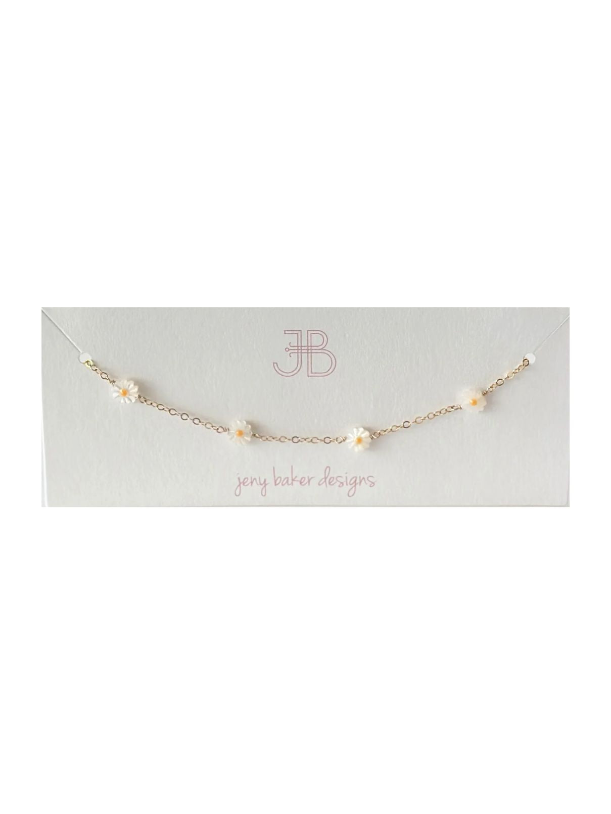 Jeny Baker Designs Maddie Daisy Necklace