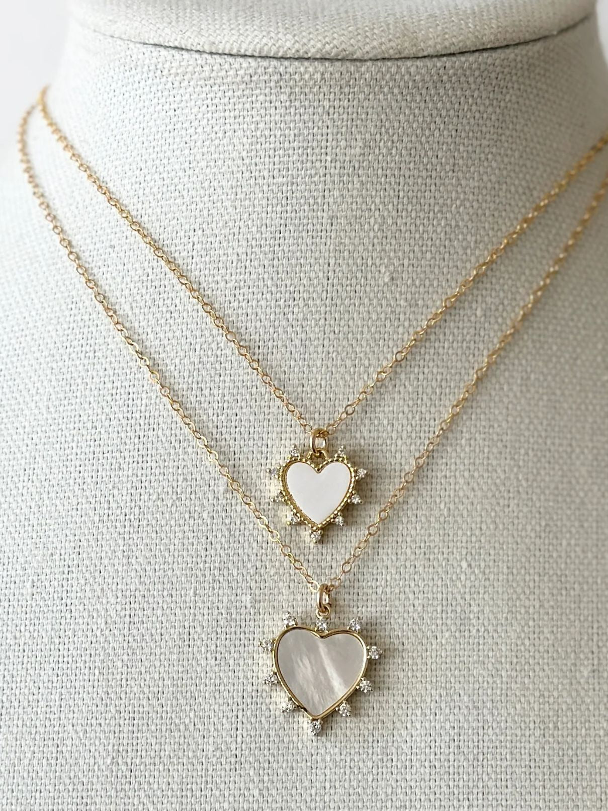 Jeny Baker Designs Maya Heart Necklace