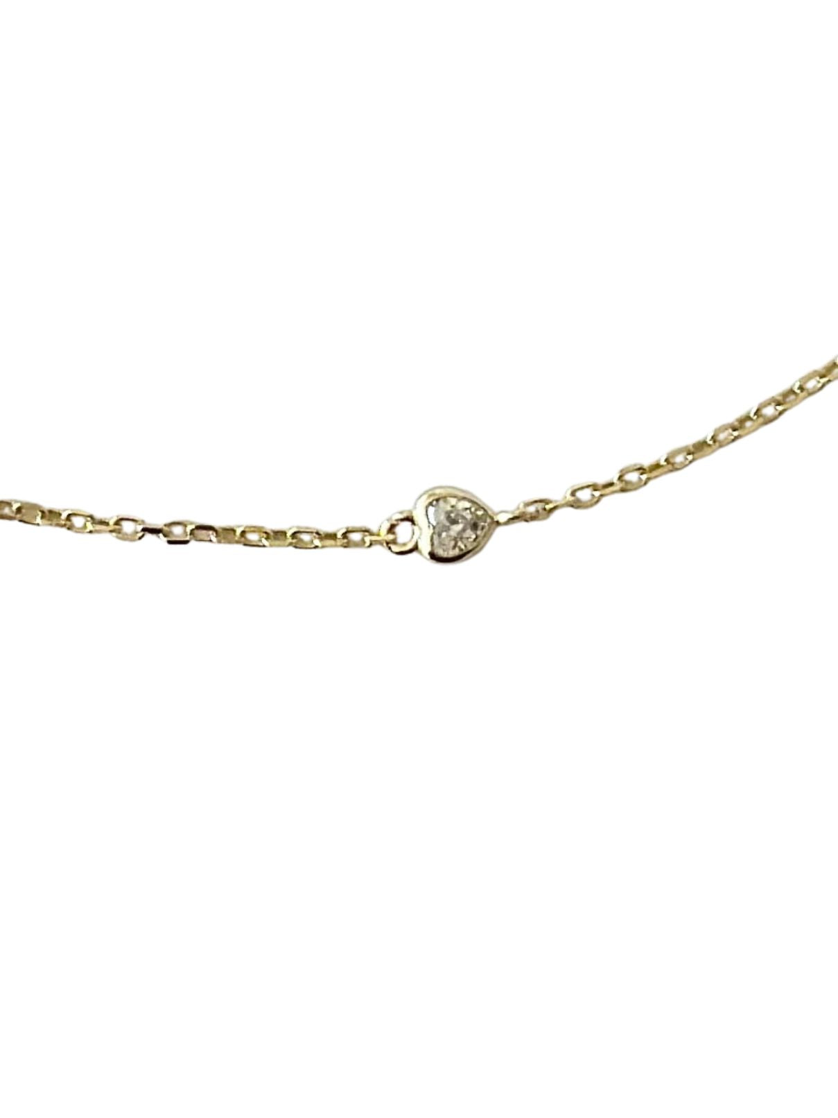 Jeny Baker Hearts By The Yard Necklace