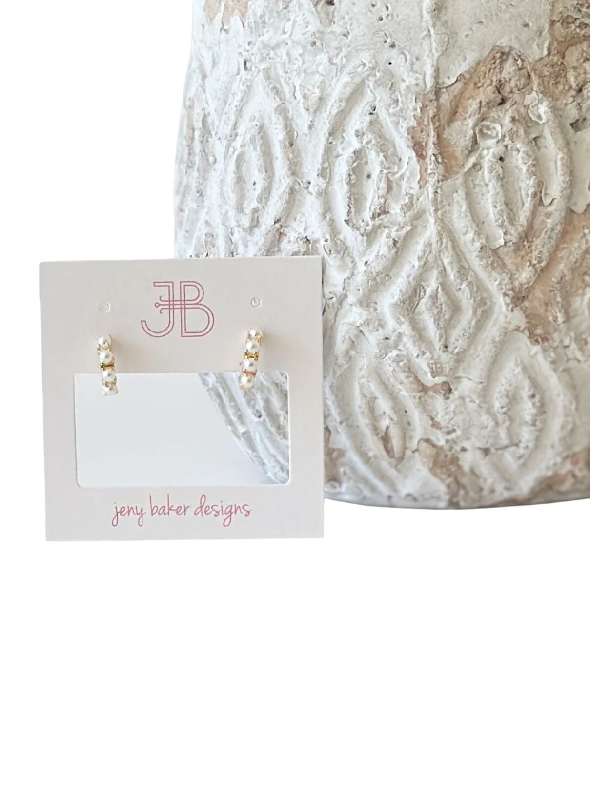 Jeny Baker Penny Pearl Huggie