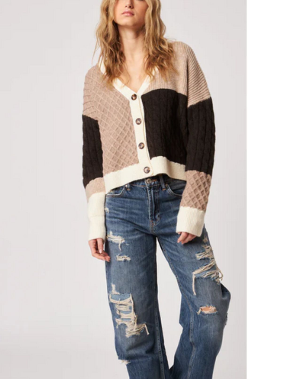 John + Jenn Kenneth Sweater in Butterscotch