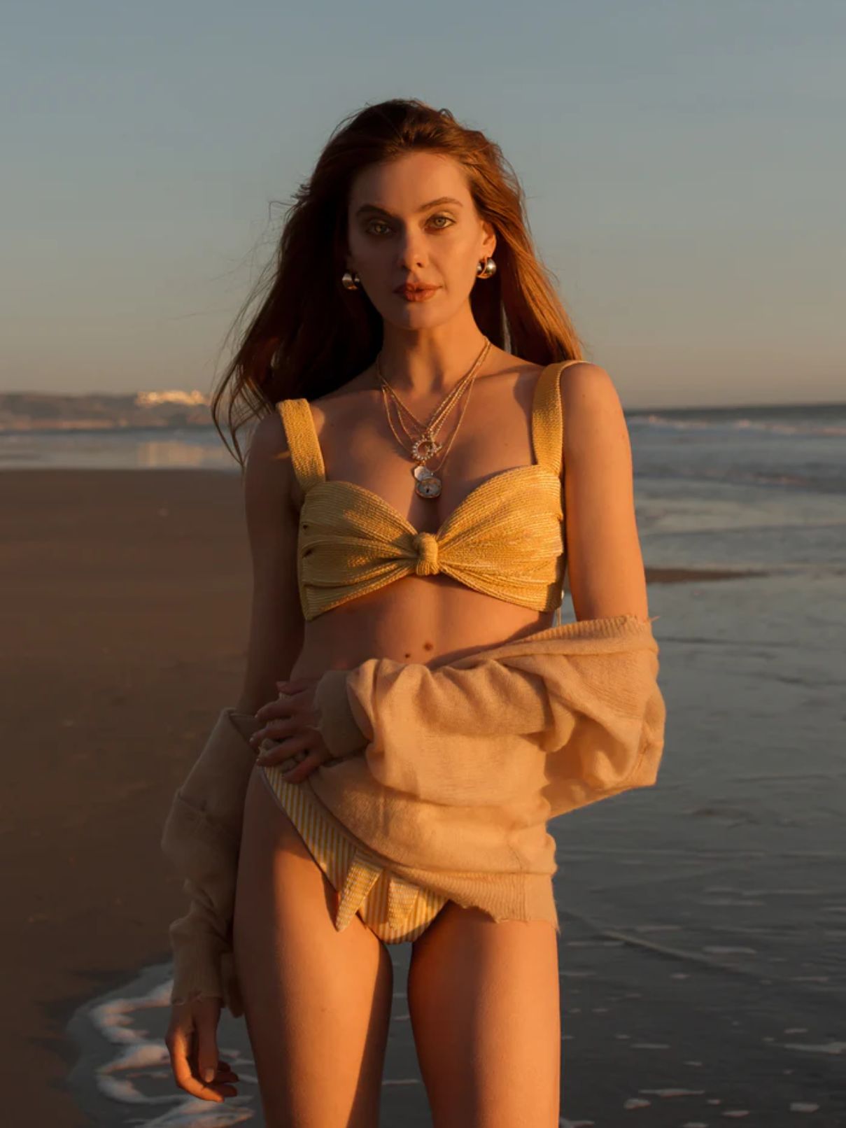 Joy Dravecky Selene Crescent Necklace