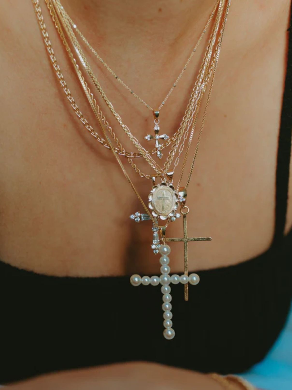 Joy Dravecky Vivian Pearl Necklace