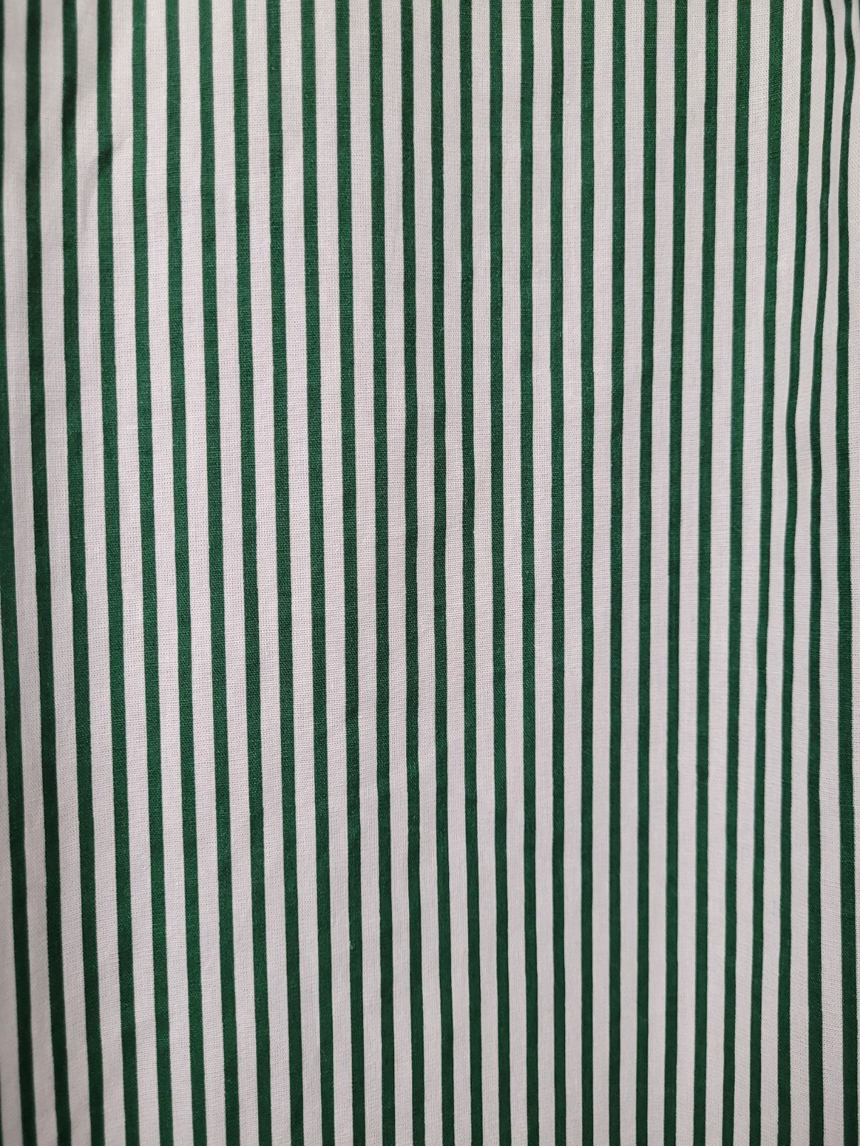 Karlie Dark Green/White Stripe Poplin Shirt