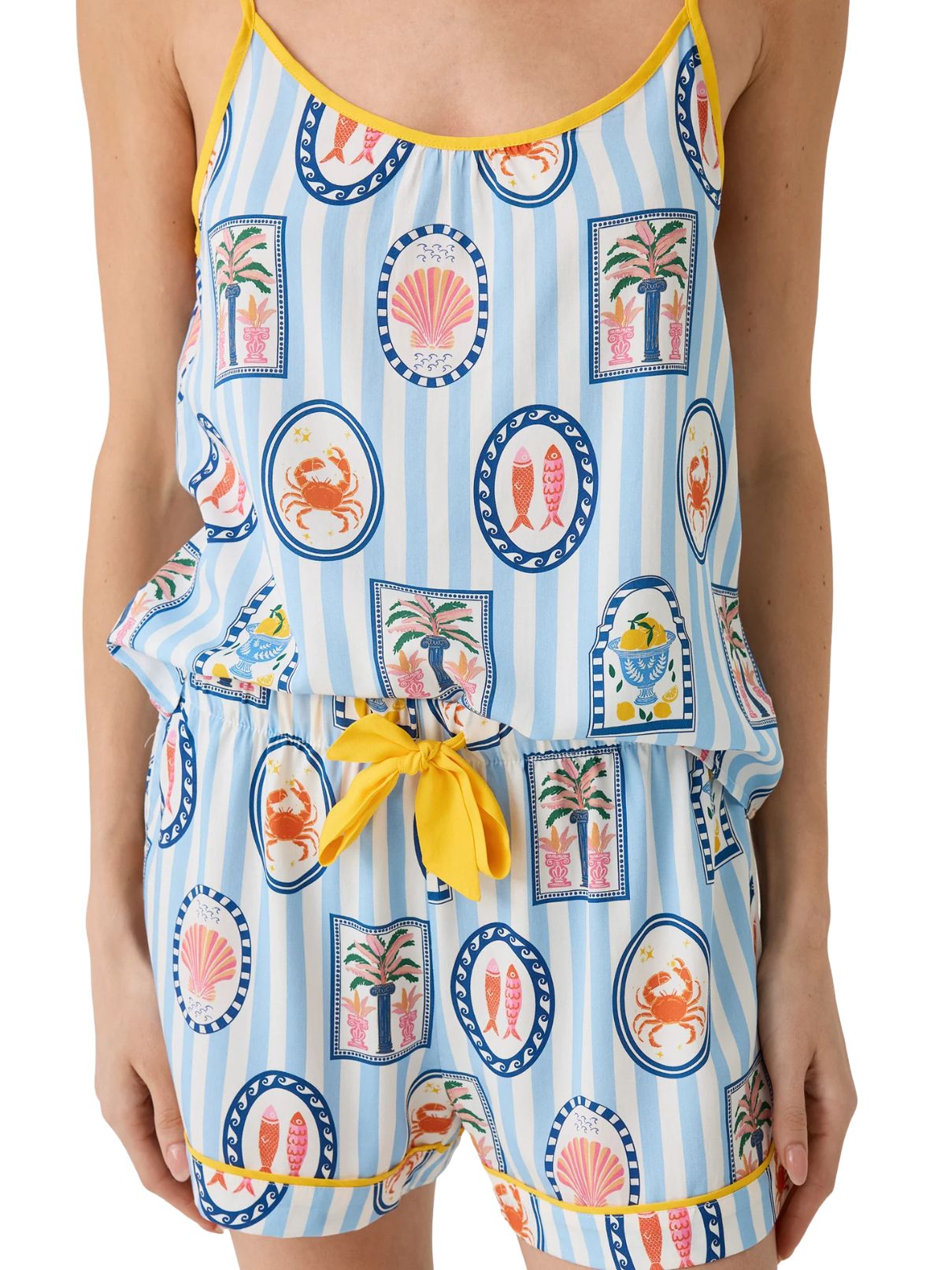Katie Kimw Cape Cod Cami Pajama Set