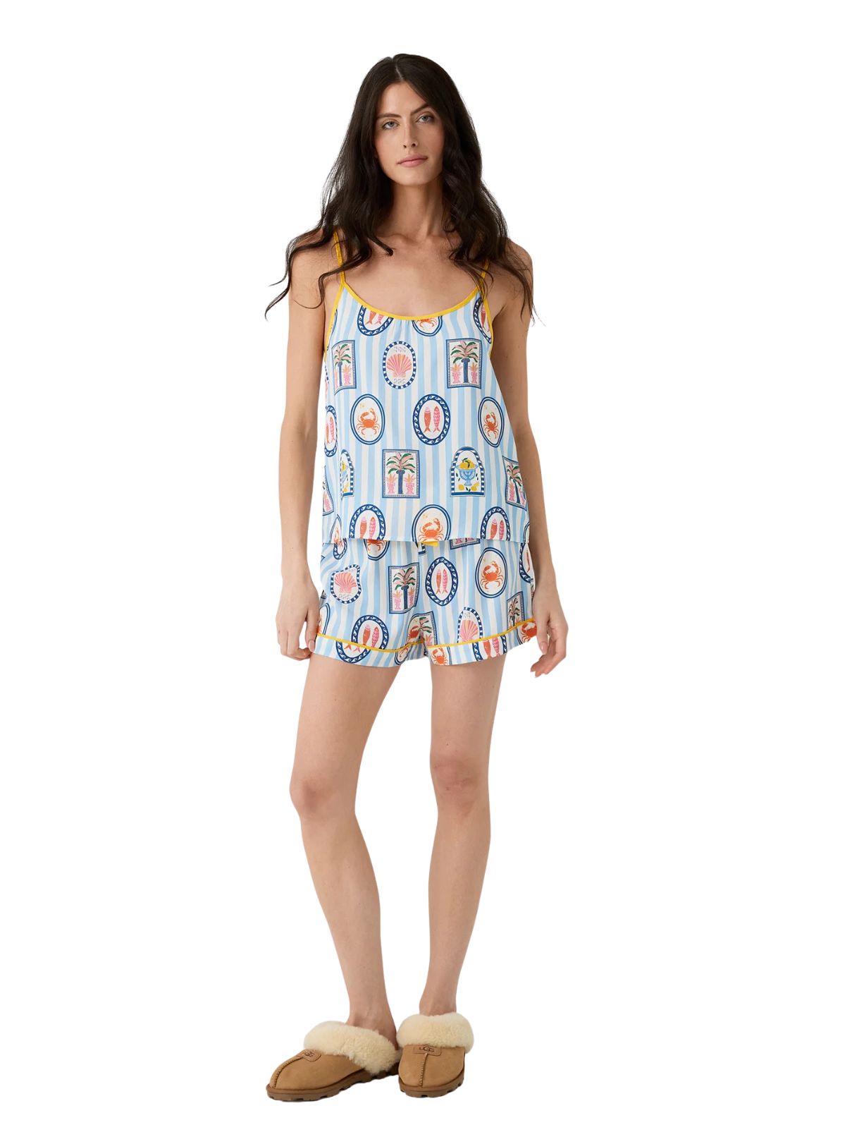Katie Kimw Cape Cod Cami Pajama Set