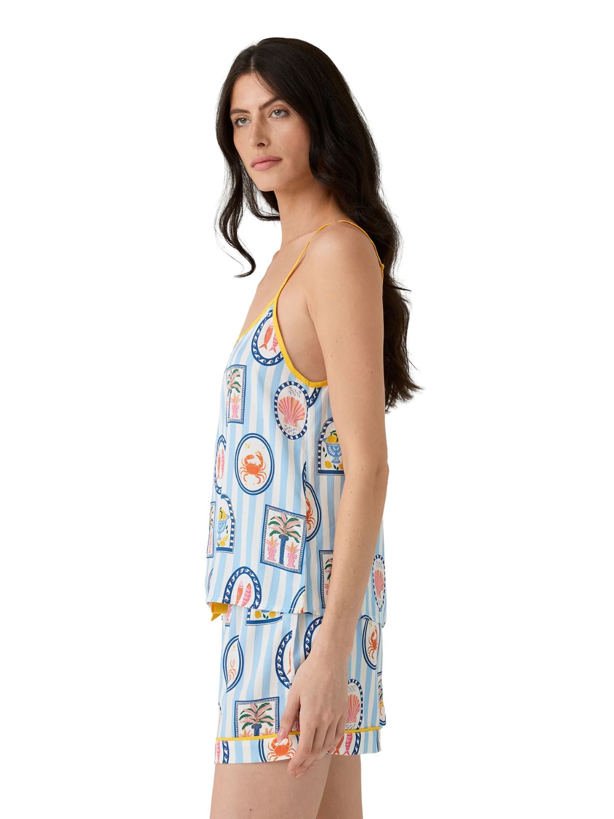 Katie Kimw Cape Cod Cami Pajama Set