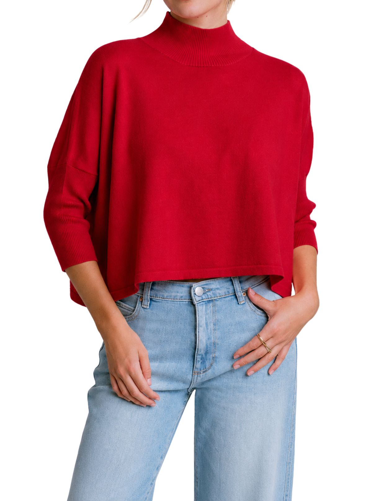 Kerisma Aja Ortho Solid Top – Scarlet