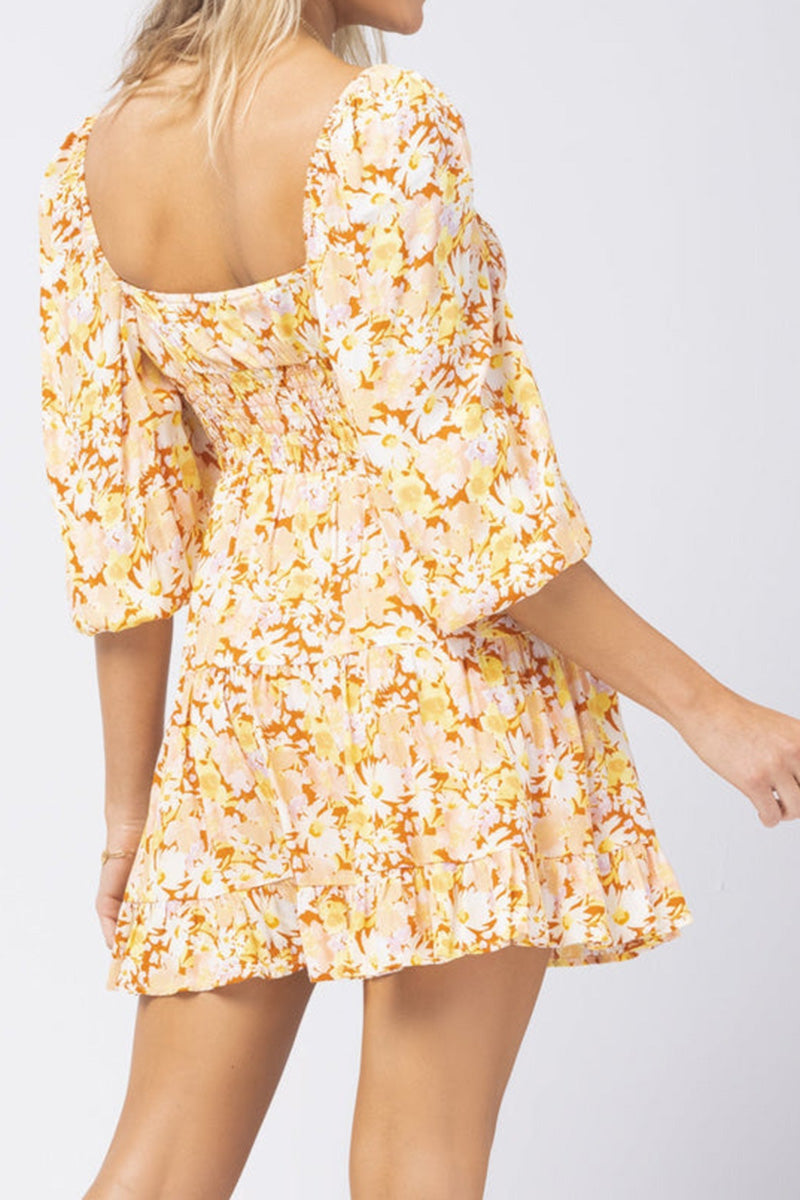 L Space Cassidy What in Carnation Dress