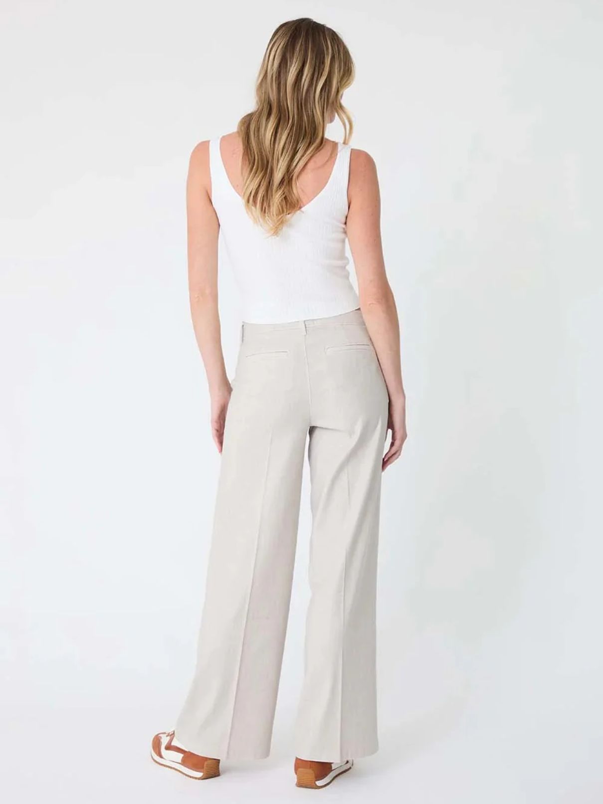 Level 99 Tallulah Pant in Pampas