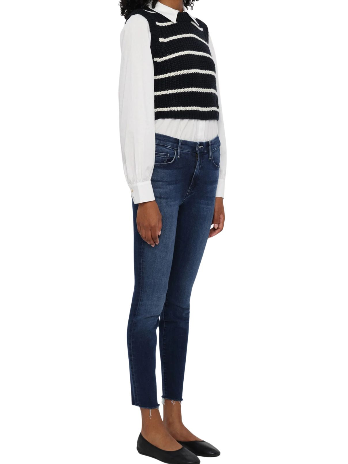 MOTHER The Looker Ankle Fray – Heirloom