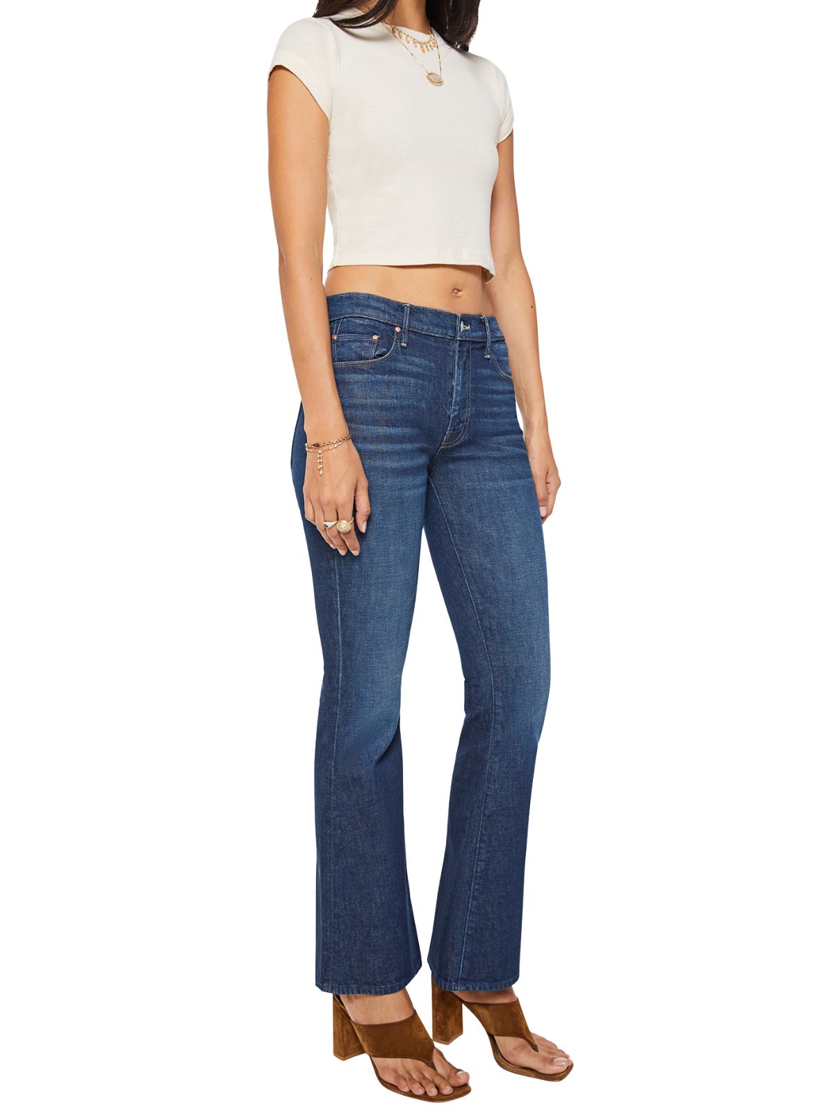MOTHER The Weekender Mid-Rise Flare Jeans – Kicks And Riffs