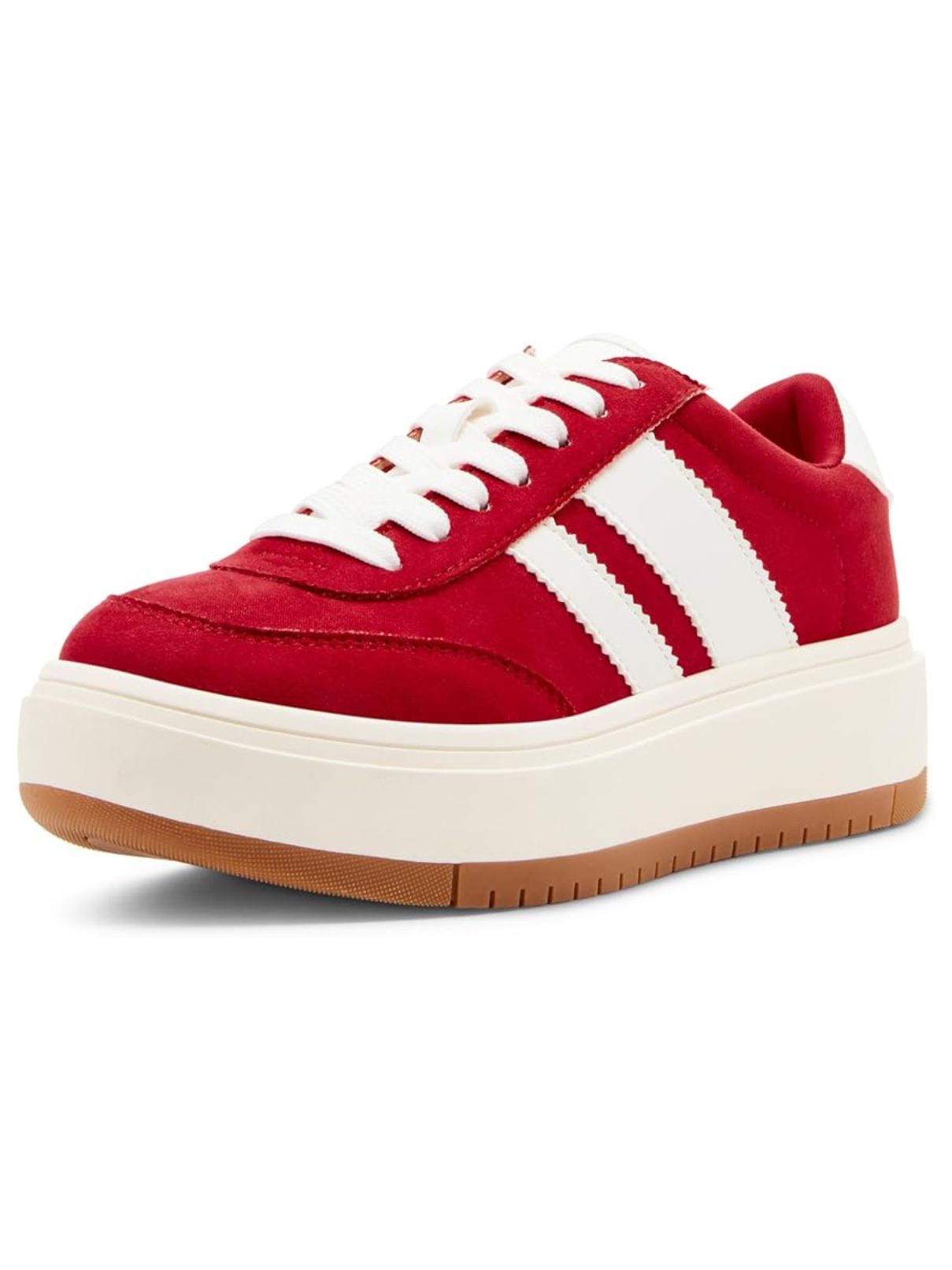 Madden Girl Navida Sneaker Red Multi