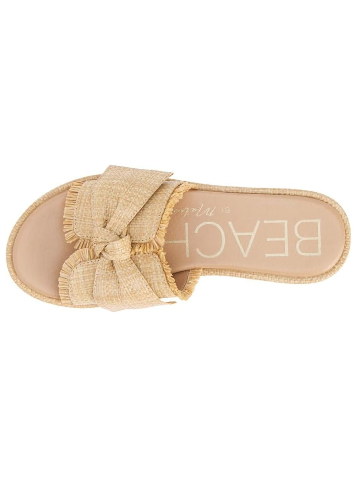 Matisse Sunda Platform Slide in Tan