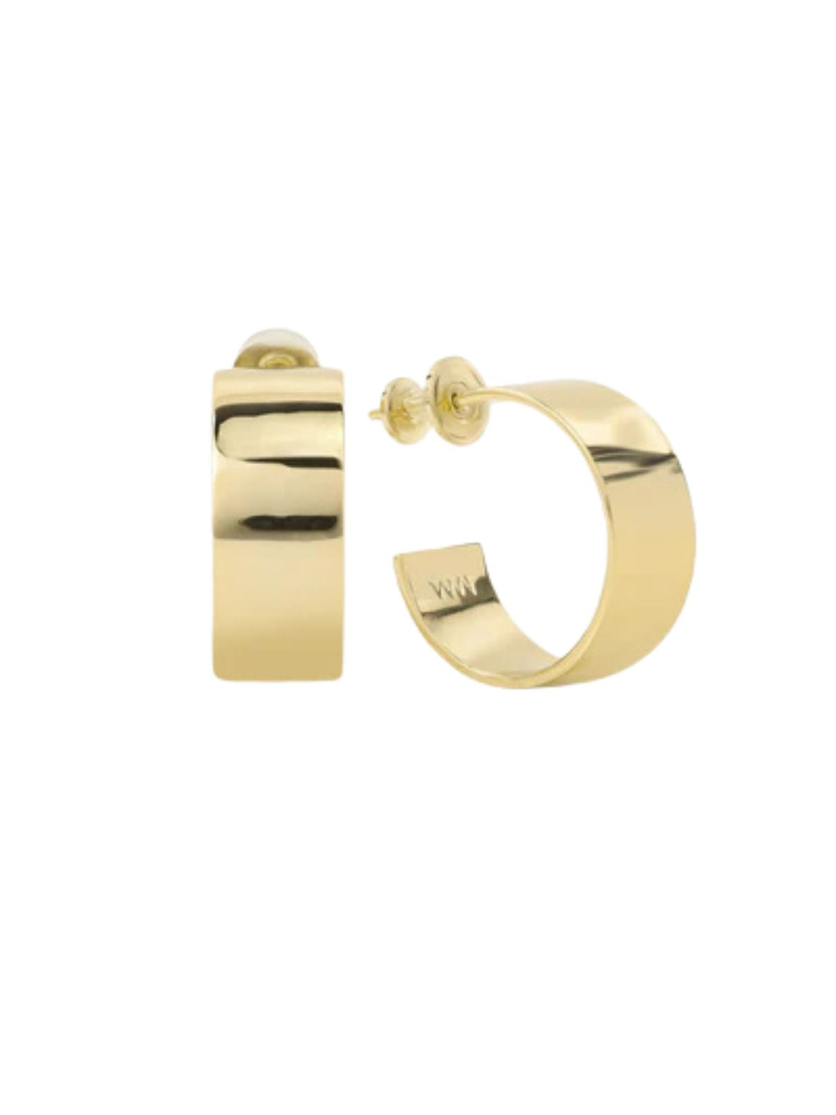 Melinda Maria Atlas .75 Hoop in Gold